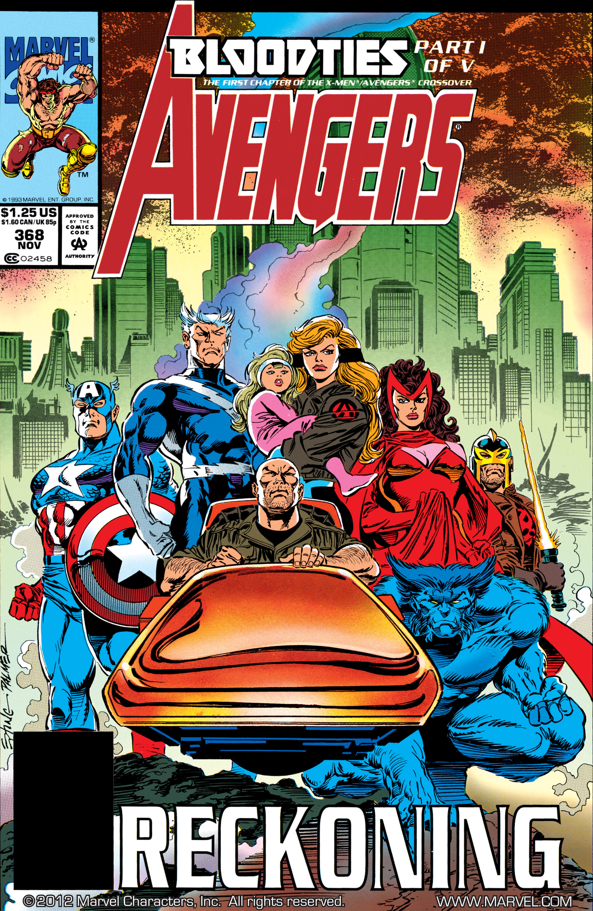 Read online Avengers: Avengers/X-Men - Bloodties comic -  Issue # TPB (Part 1) - 3