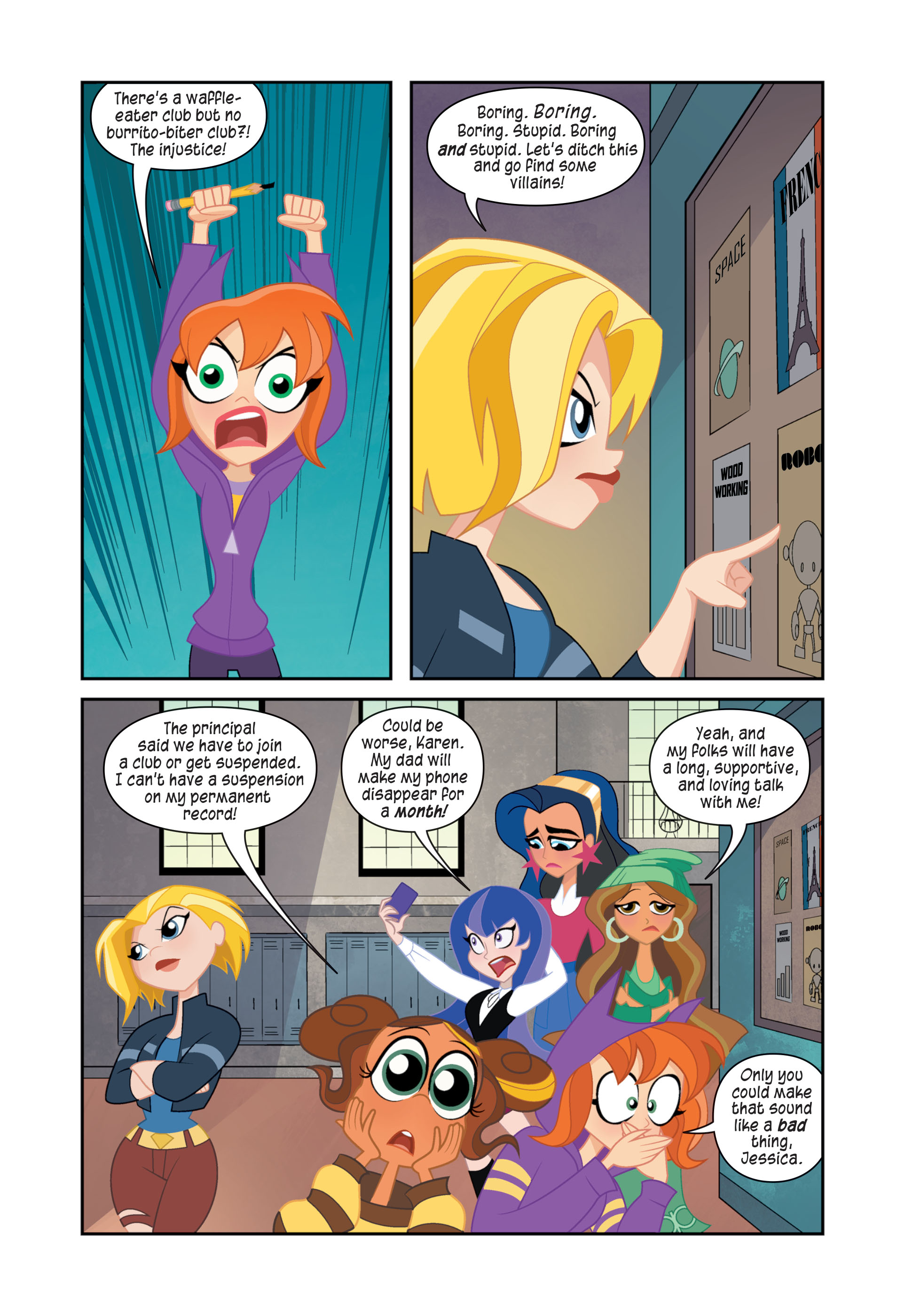 Read online DC Super Hero Girls: At Metropolis High comic -  Issue # TPB - 23