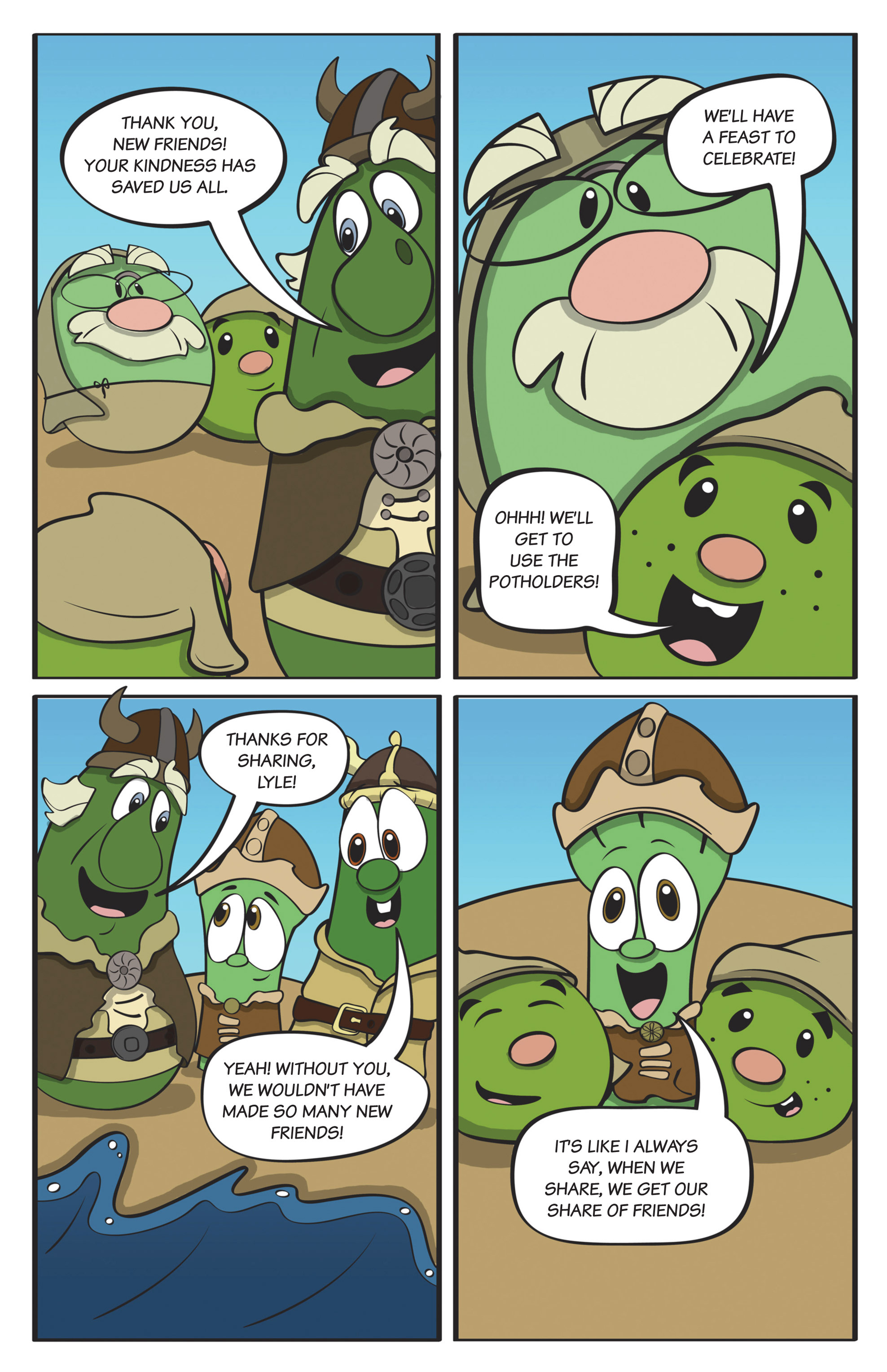 Read online VeggieTales comic -  Issue #5 - 31