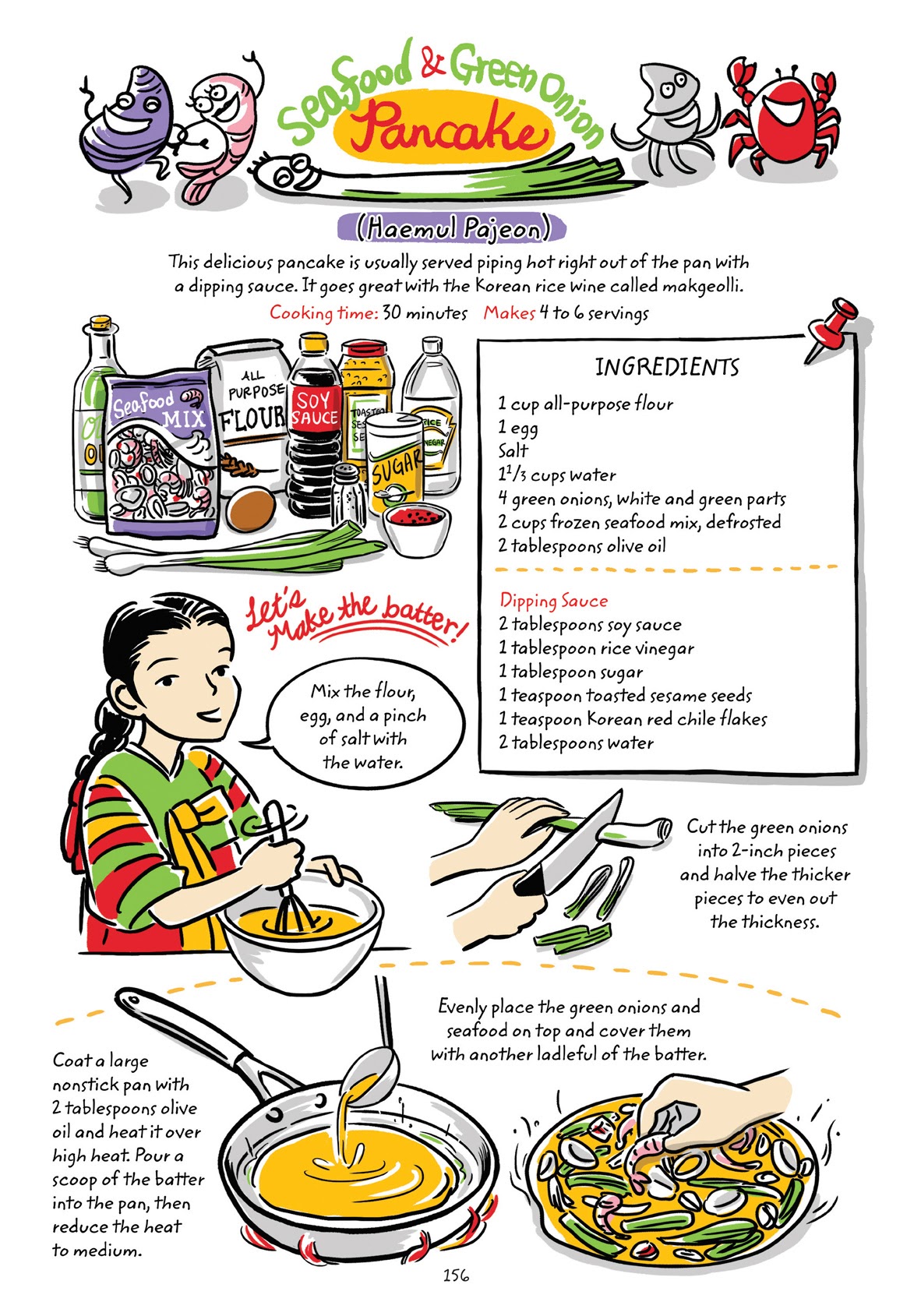 Read online Cook Korean! A Comic Book With Recipes comic -  Issue # TPB (Part 2) - 57