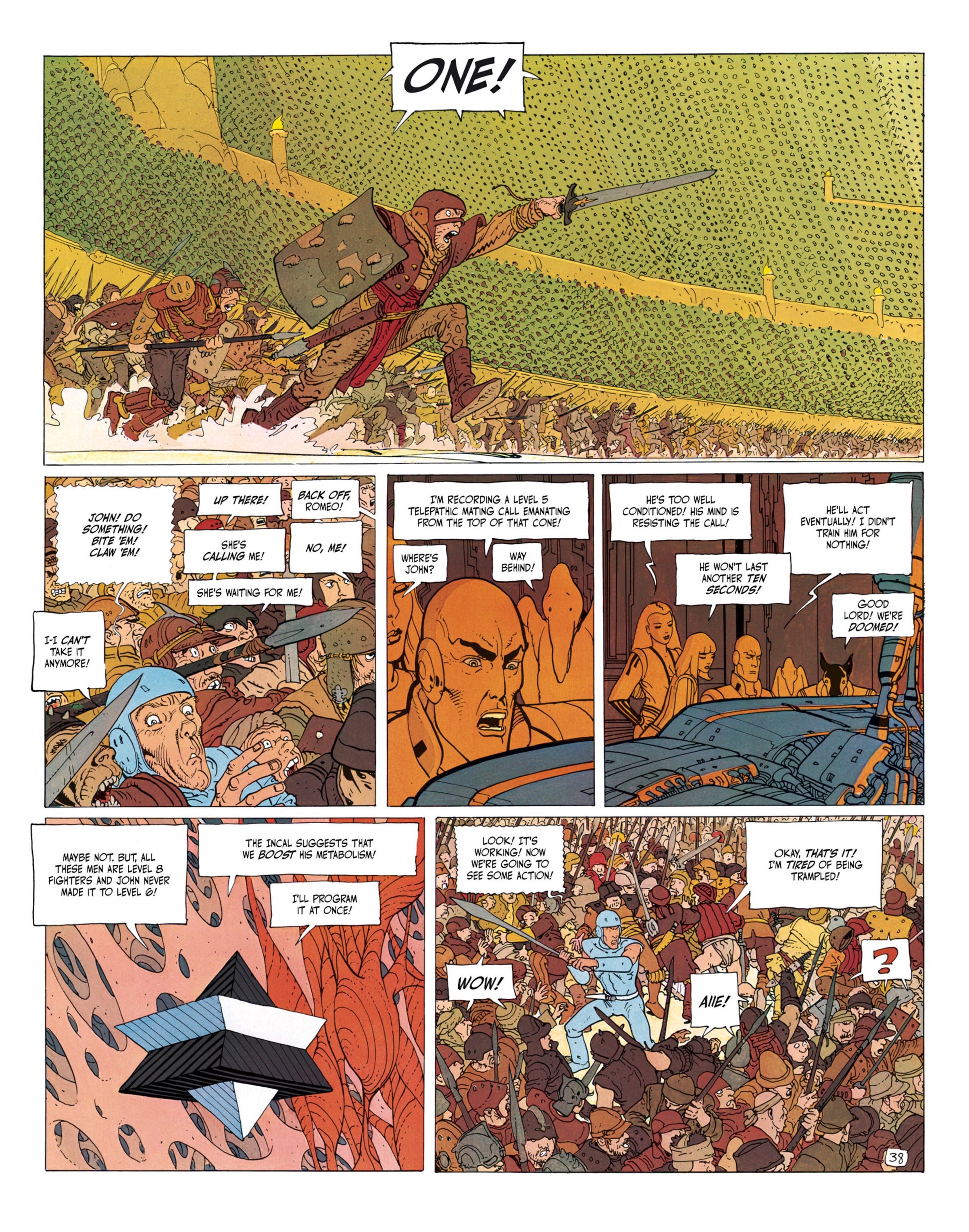 Read online The Incal comic -  Issue # TPB 4 - 41