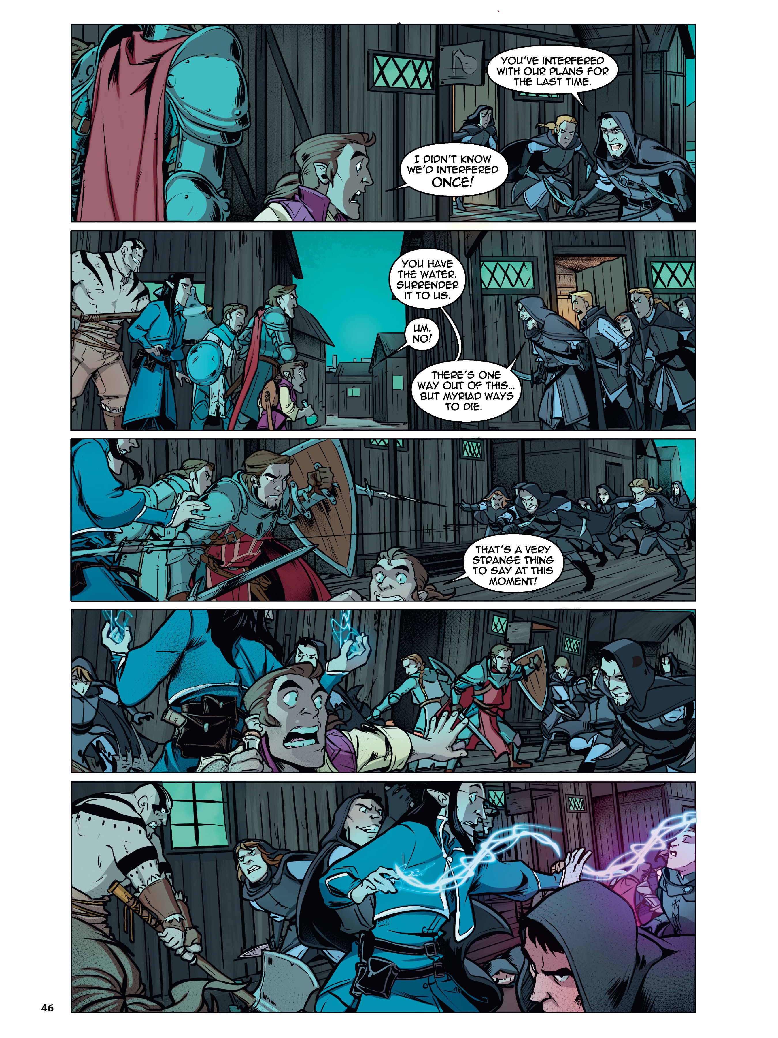 Read online Critical Role Vox Machina Origins comic -  Issue # (2019) _TPB Library Edition (Part 1) - 49