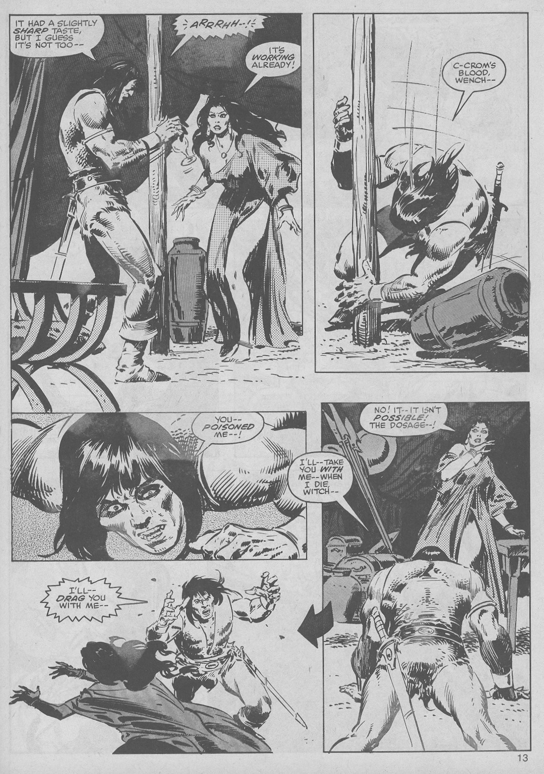 Read online The Savage Sword Of Conan comic -  Issue #50 - 13