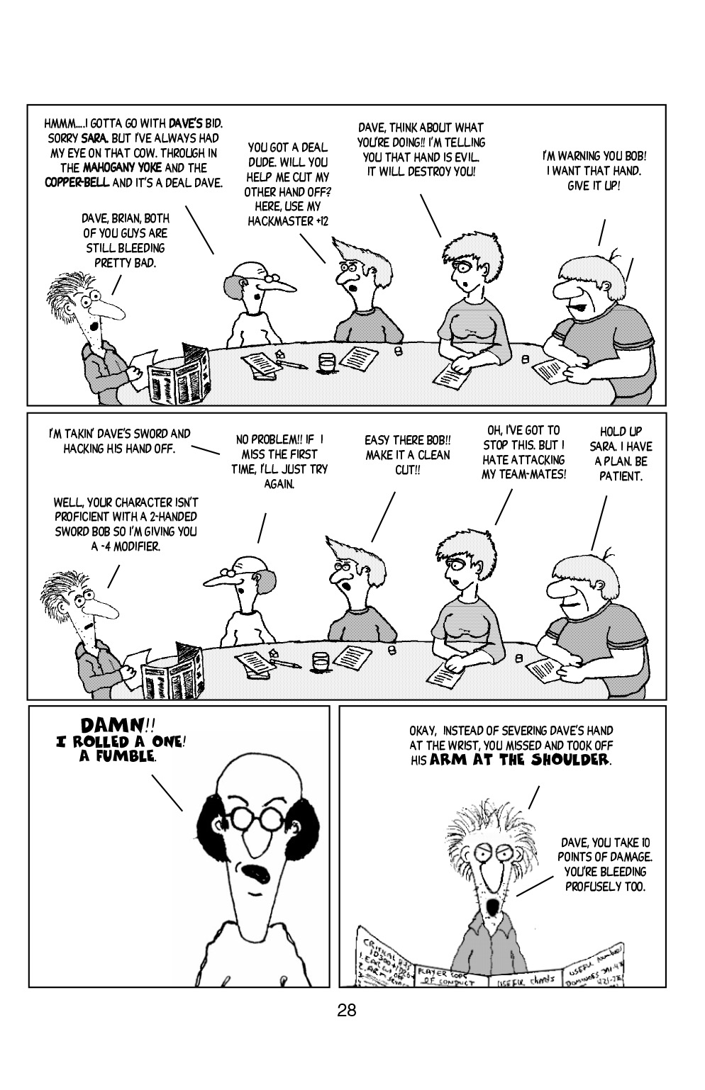 Read online Knights of the Dinner Table comic -  Issue #5 - 30
