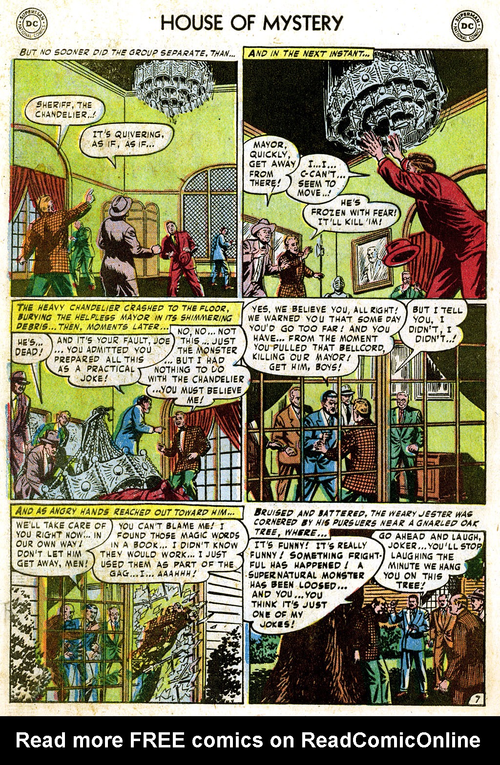Read online House of Mystery (1951) comic -  Issue #8 - 32