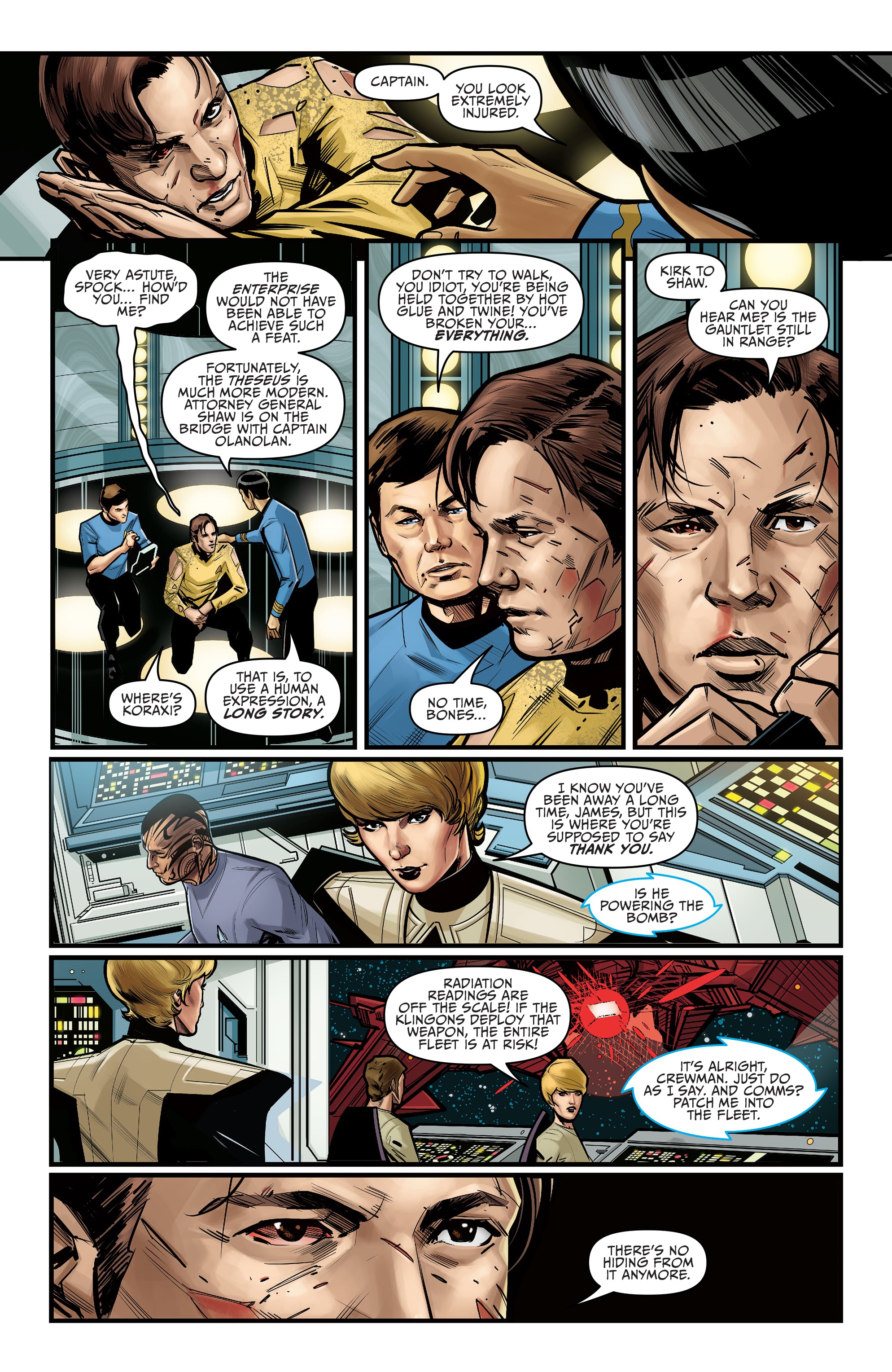 Read online Star Trek: Year Five comic -  Issue #14 - 18