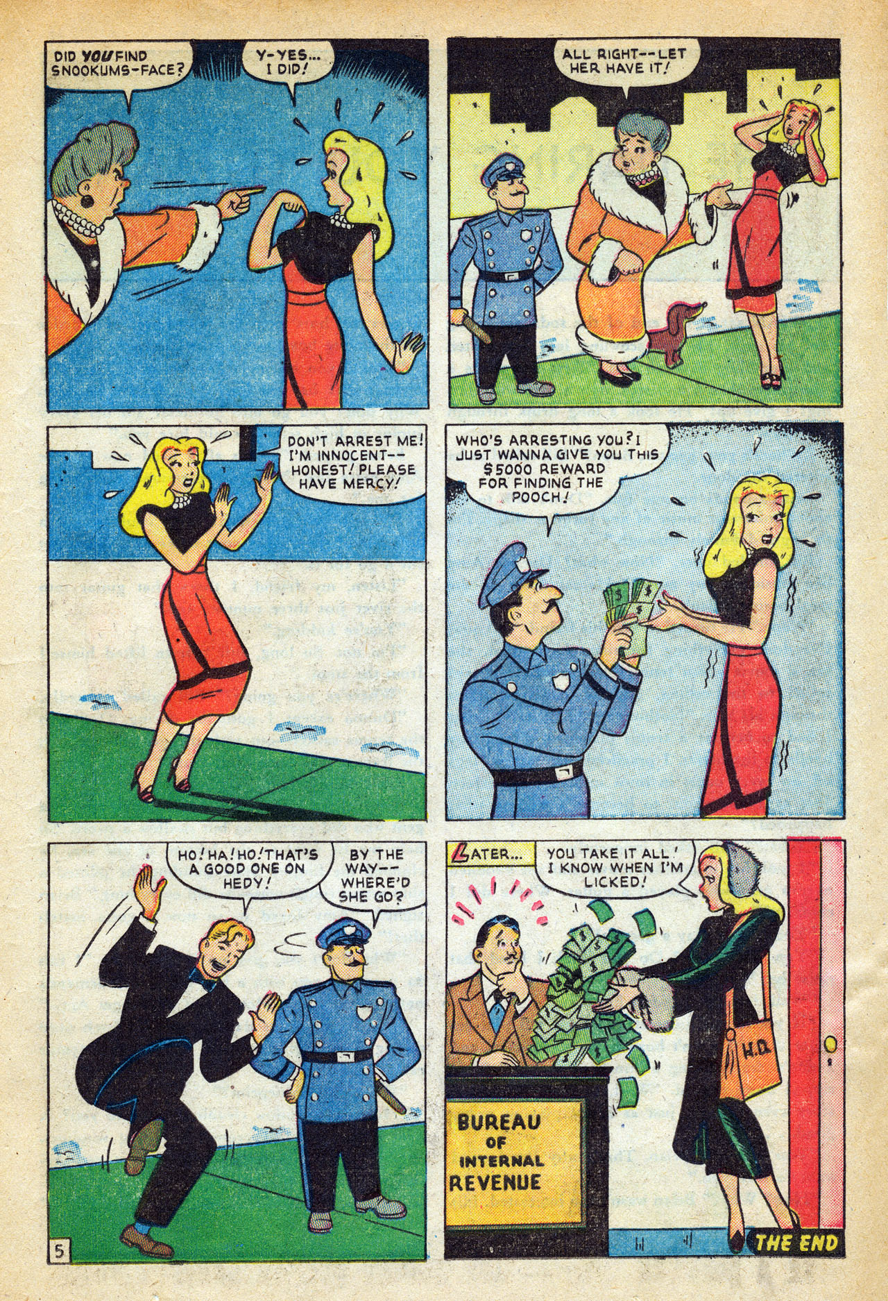 Read online Nellie The Nurse (1945) comic -  Issue #20 - 23