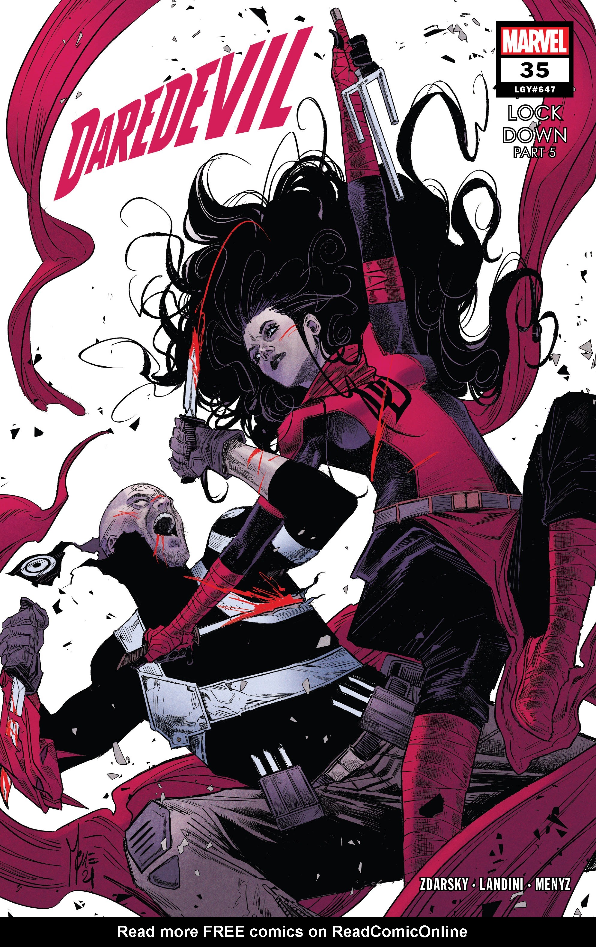 Read online Daredevil (2019) comic -  Issue #35 - 1