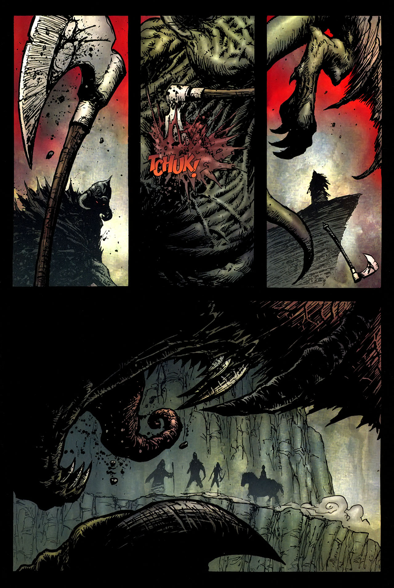 Read online Frank Frazetta's Death Dealer comic -  Issue #4 - 4