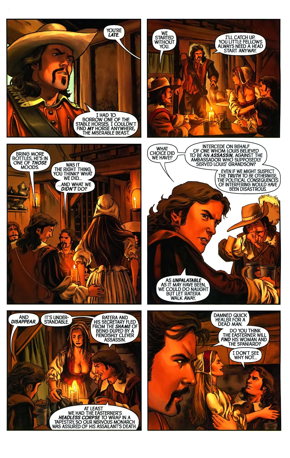 Read online Samurai: Heaven and Earth comic -  Issue #5 - 23