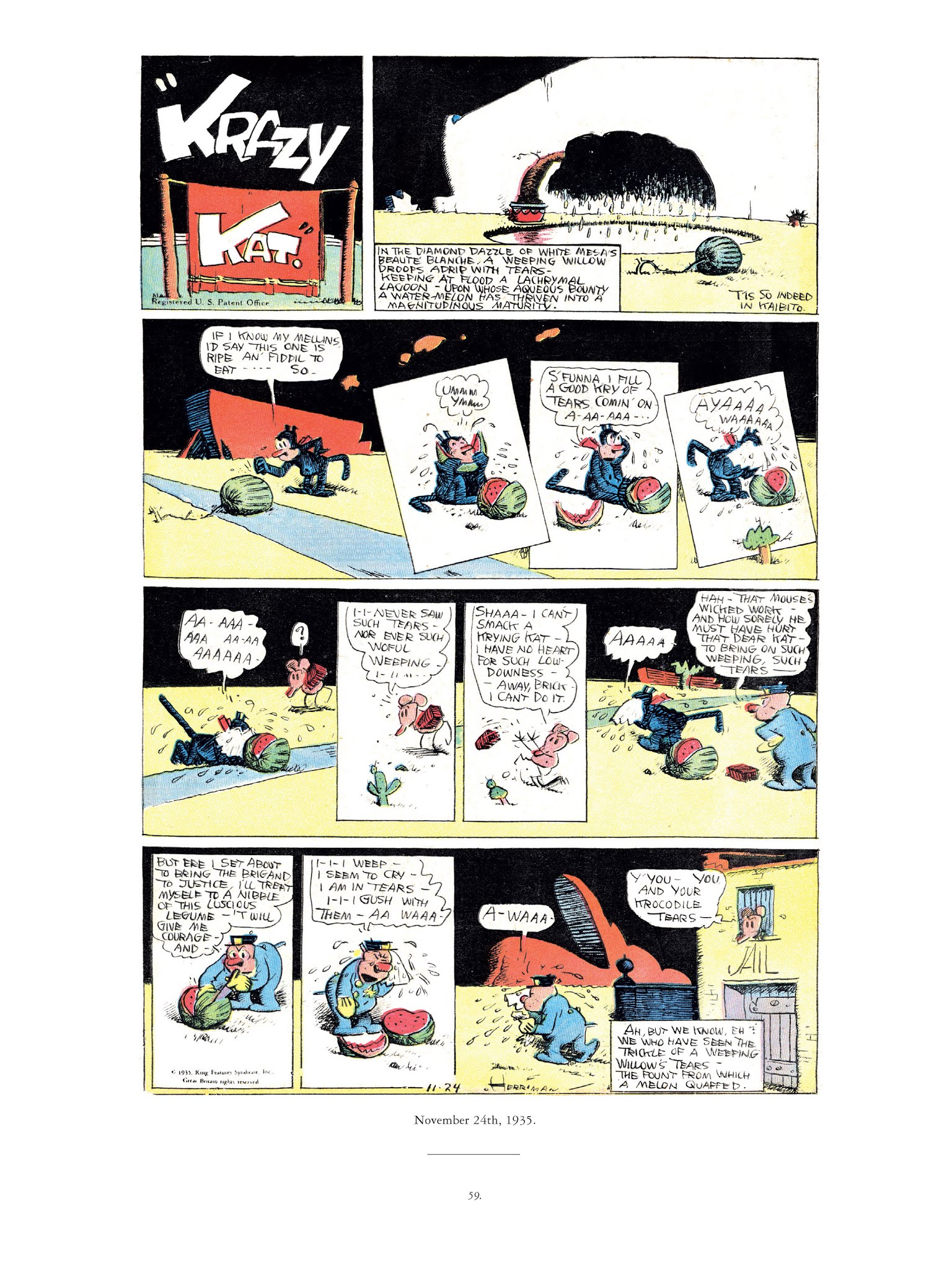 Read online Krazy & Ignatz comic -  Issue # TPB 9 - 57