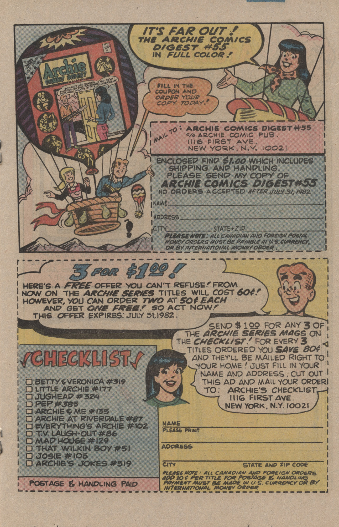 Read online Archie's Joke Book Magazine comic -  Issue #286 - 19