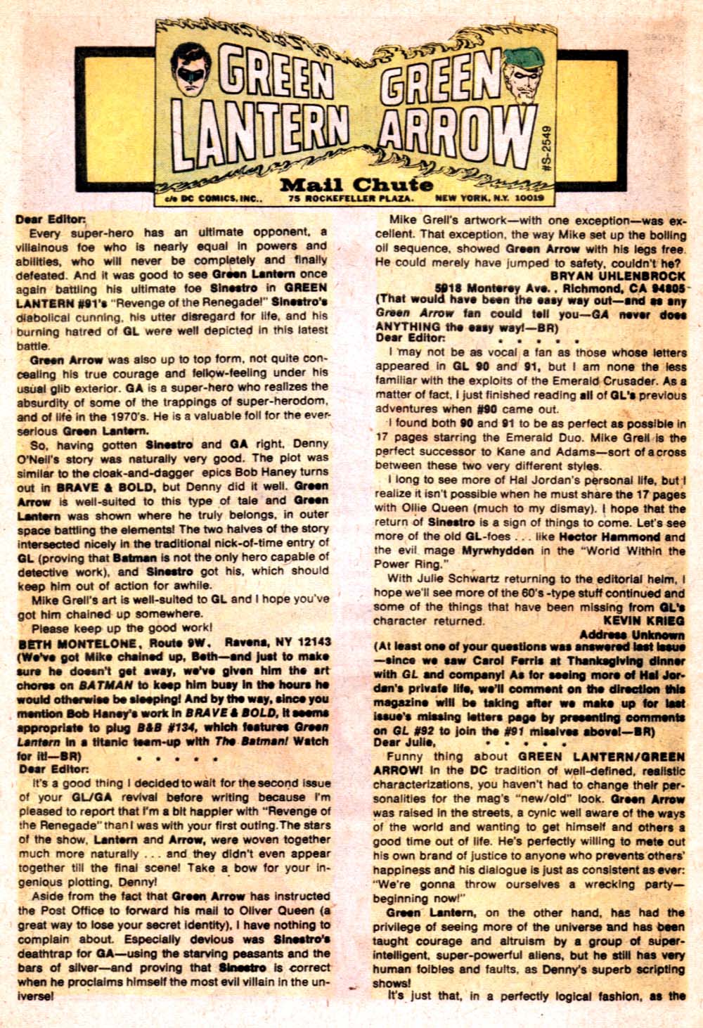 Read online Green Lantern (1960) comic -  Issue #94 - 19