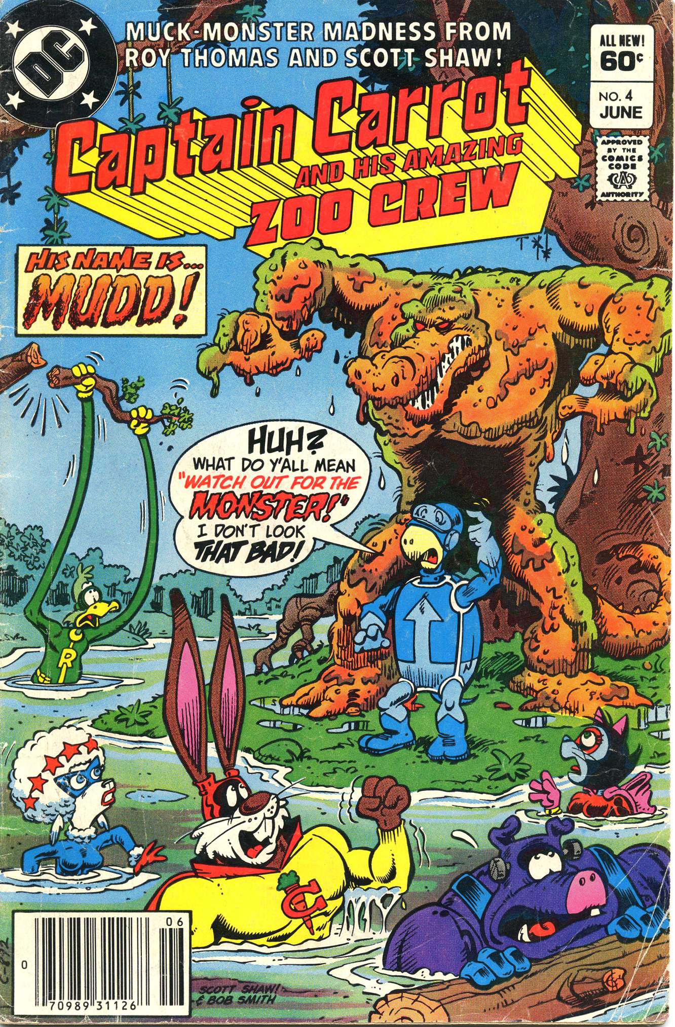 Read online Captain Carrot and His Amazing Zoo Crew! comic -  Issue #4 - 1
