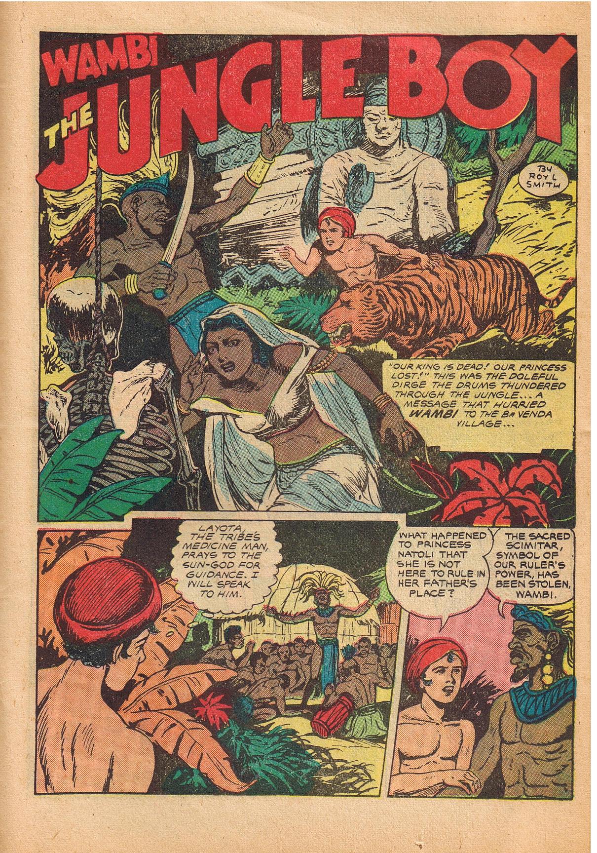 Read online Jungle Comics comic -  Issue #128 - 34