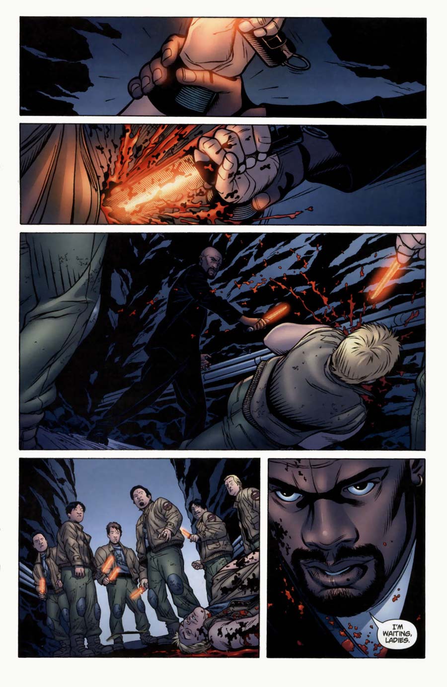 Read online Ocean comic -  Issue #1 - 17