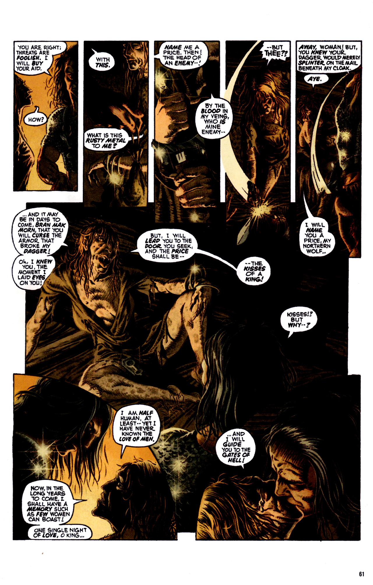 Read online Robert E. Howard's Savage Sword comic -  Issue #1 - 61