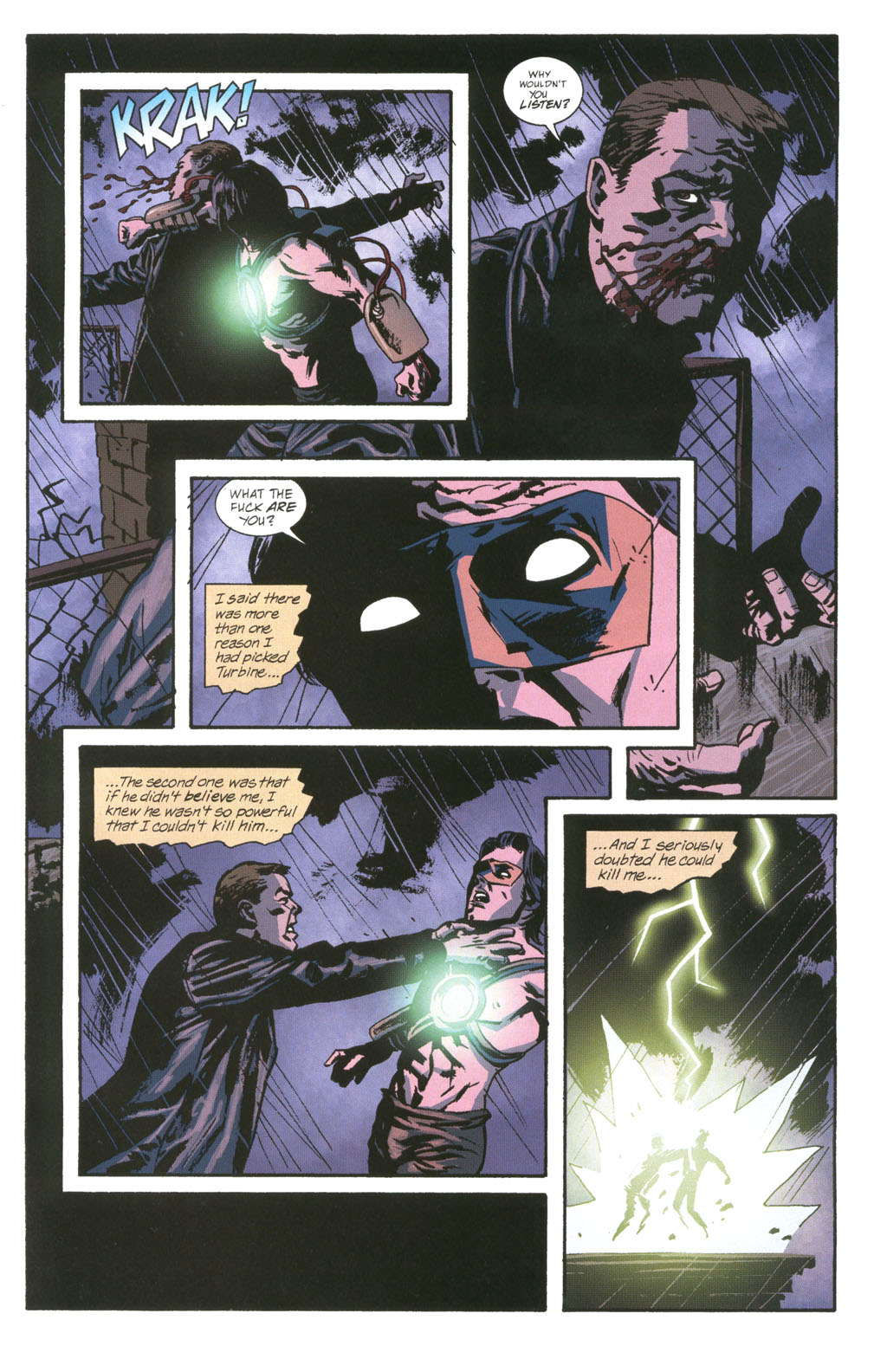 Read online Sleeper comic -  Issue #5 - 21