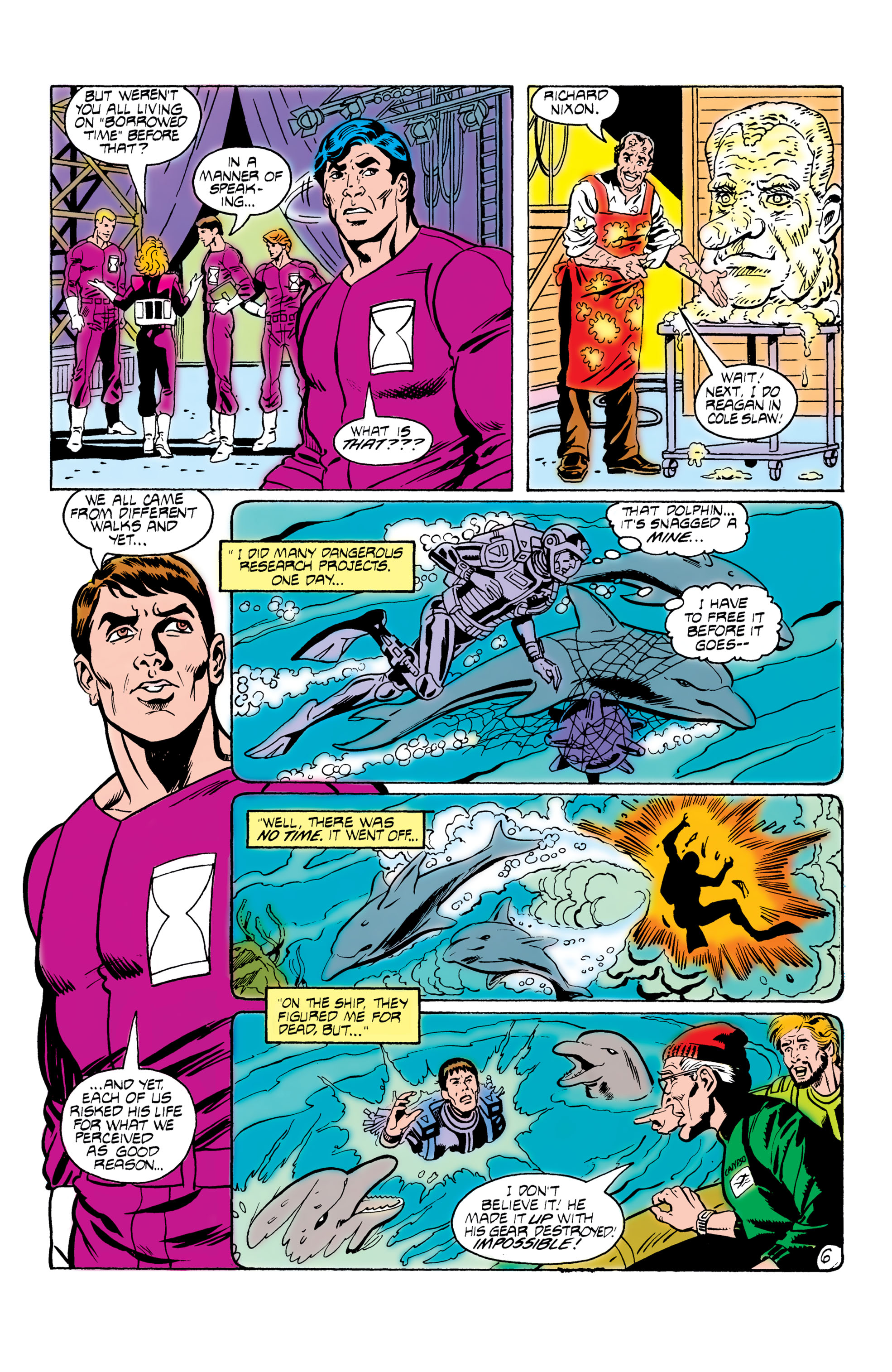 Read online Secret Origins (1986) comic -  Issue #12 - 23