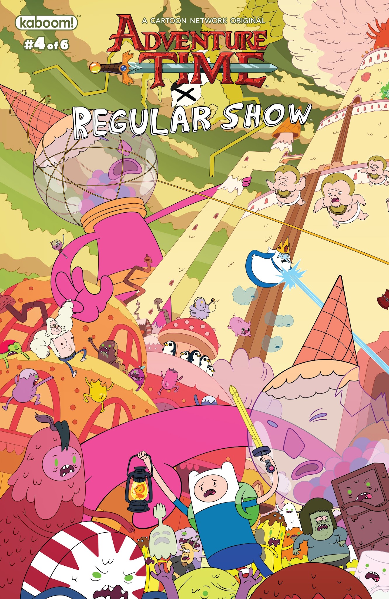 Read online Adventure Time/Regular Show comic -  Issue #4 - 1