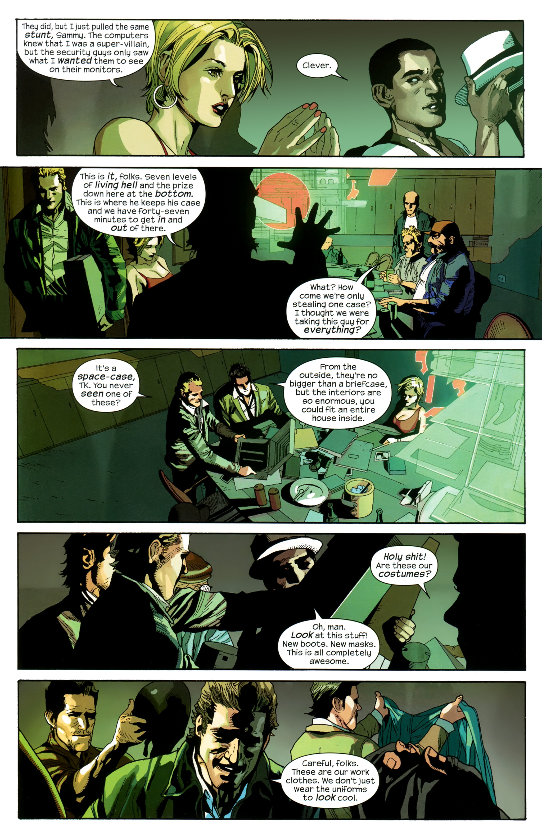 Read online Supercrooks comic -  Issue #3 - 16