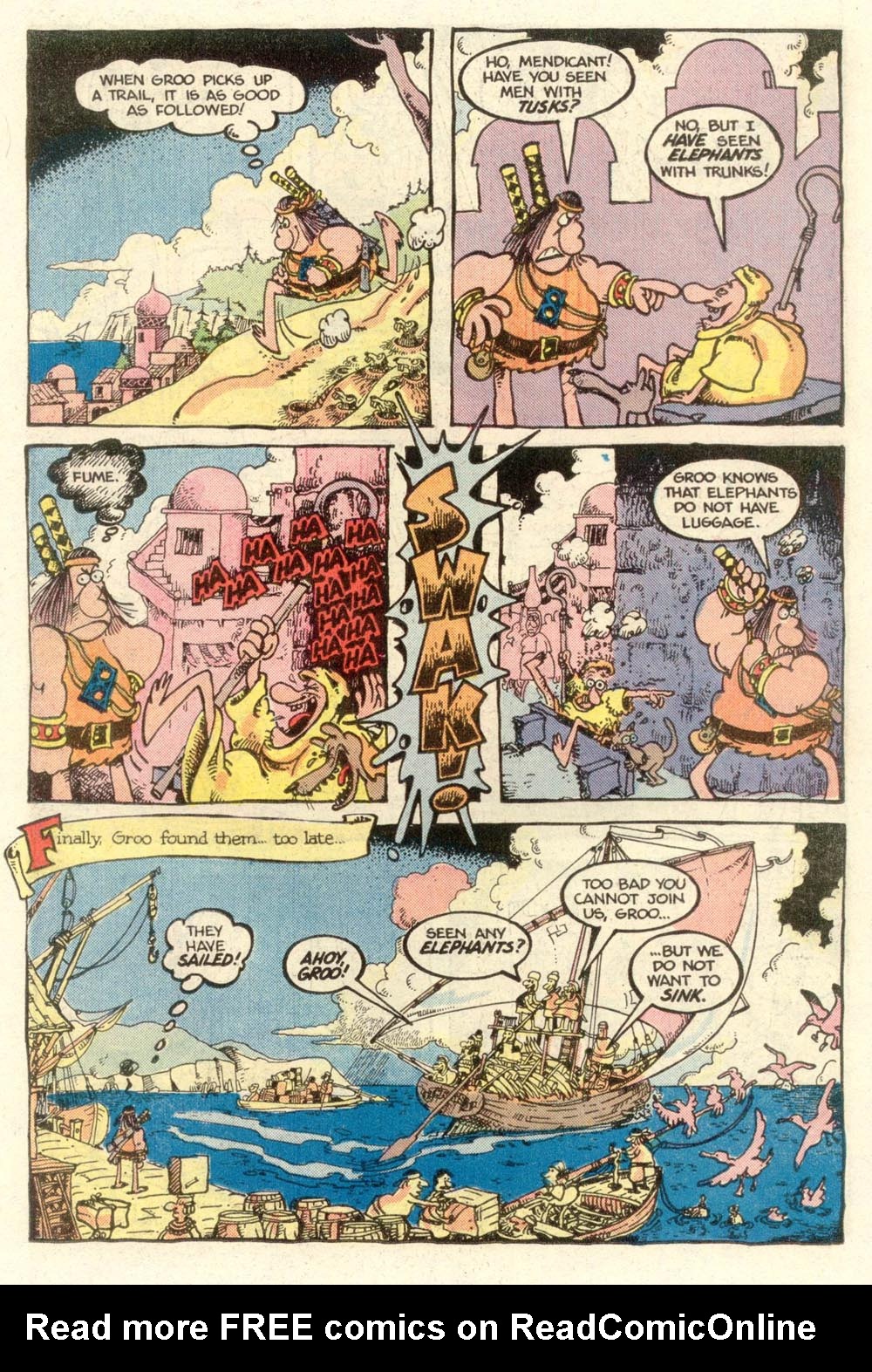 Read online Sergio Aragonés Groo the Wanderer comic -  Issue #7 - 9