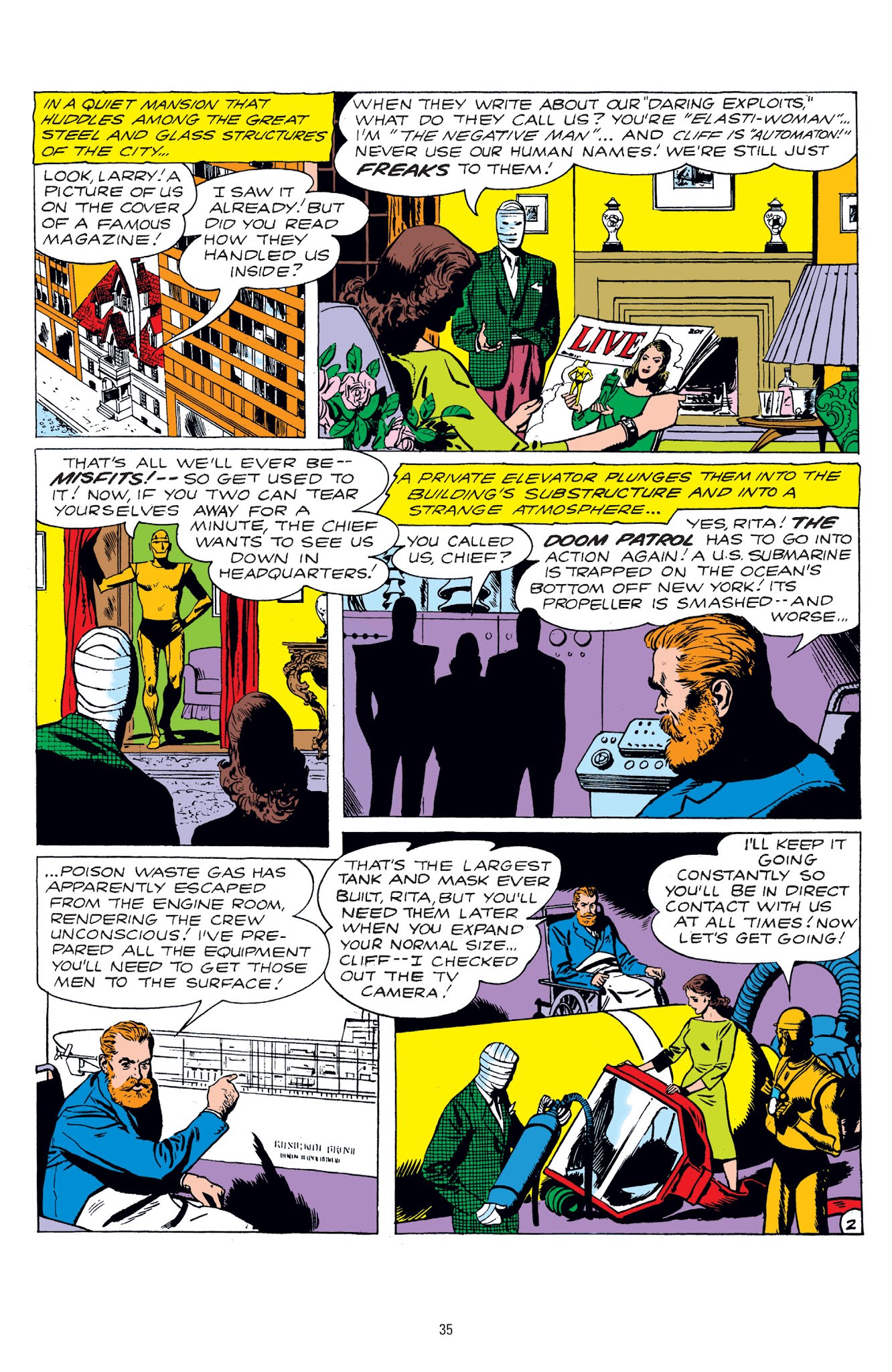 Read online Doom Patrol: The Silver Age comic -  Issue # TPB 1 (Part 1) - 35