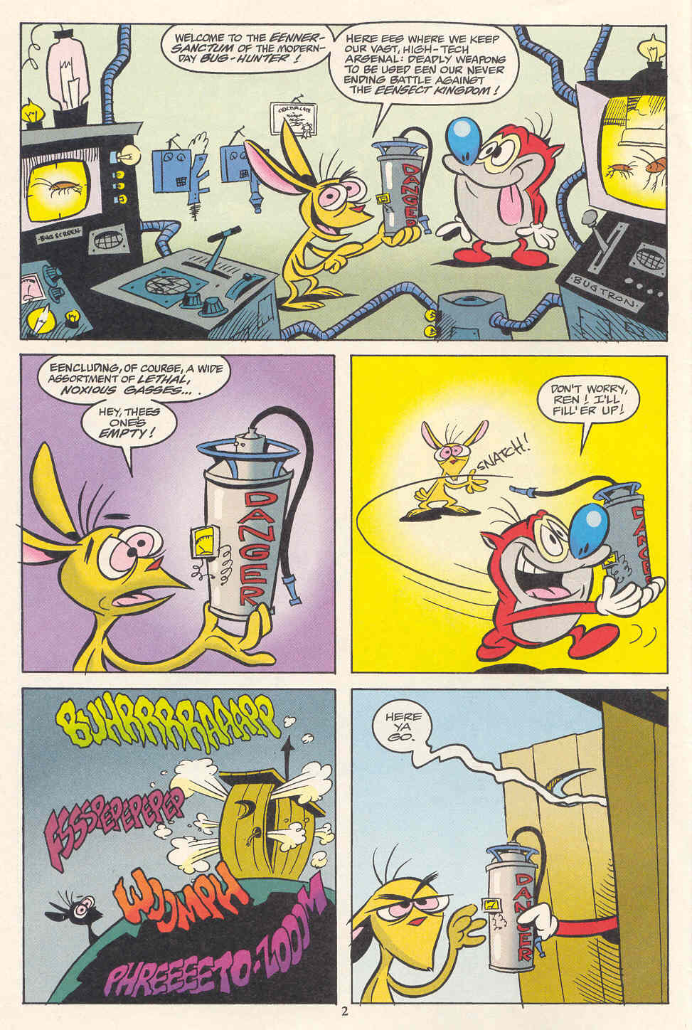 Read online The Ren & Stimpy Show comic -  Issue #10 - 3