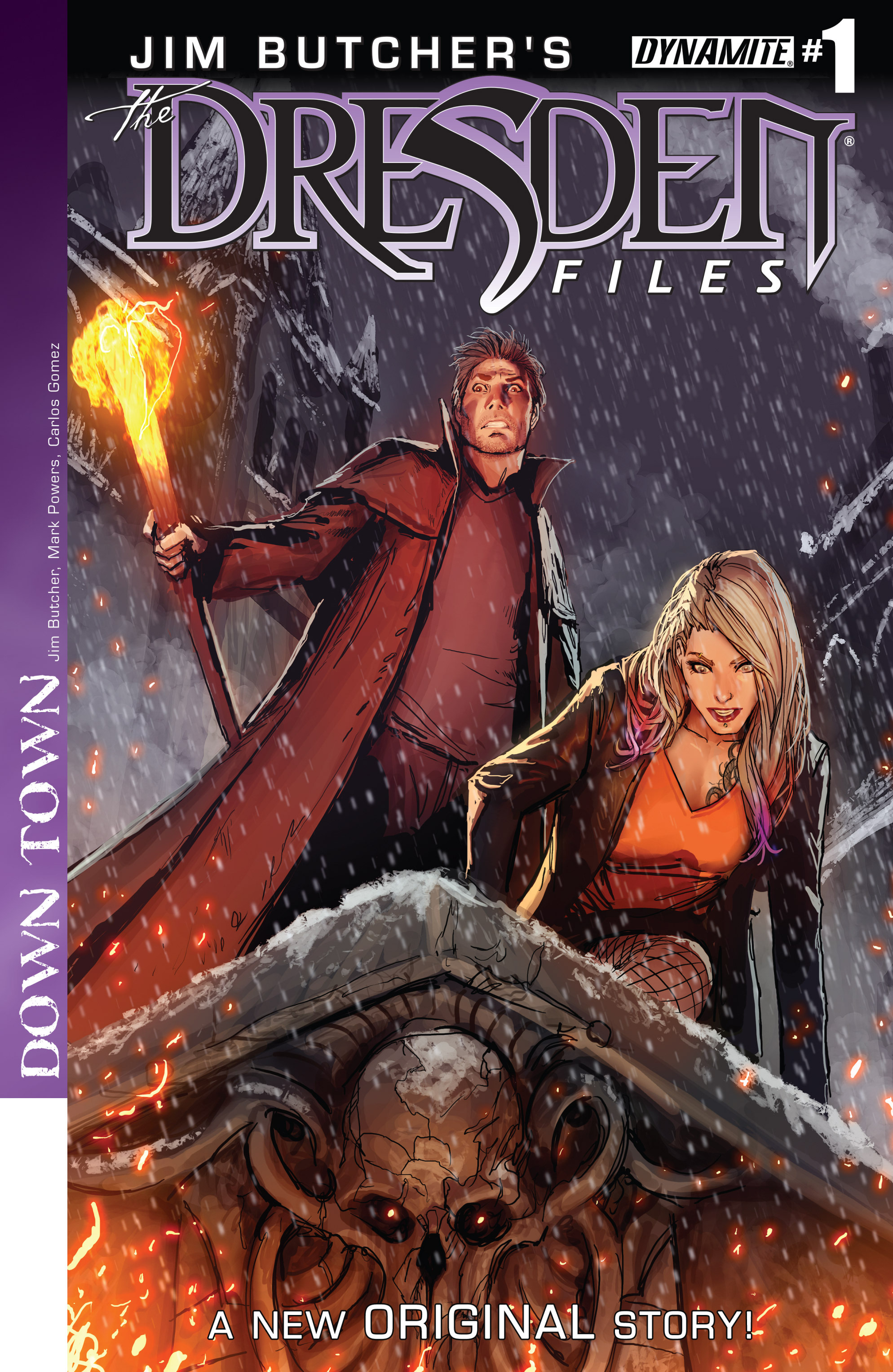 Read online Jim Butcher's The Dresden Files: Down Town comic -  Issue #1 - 1
