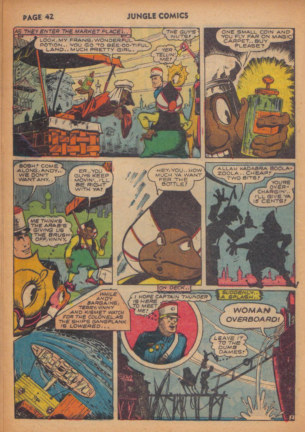 Read online Jungle Comics comic -  Issue #29 - 43