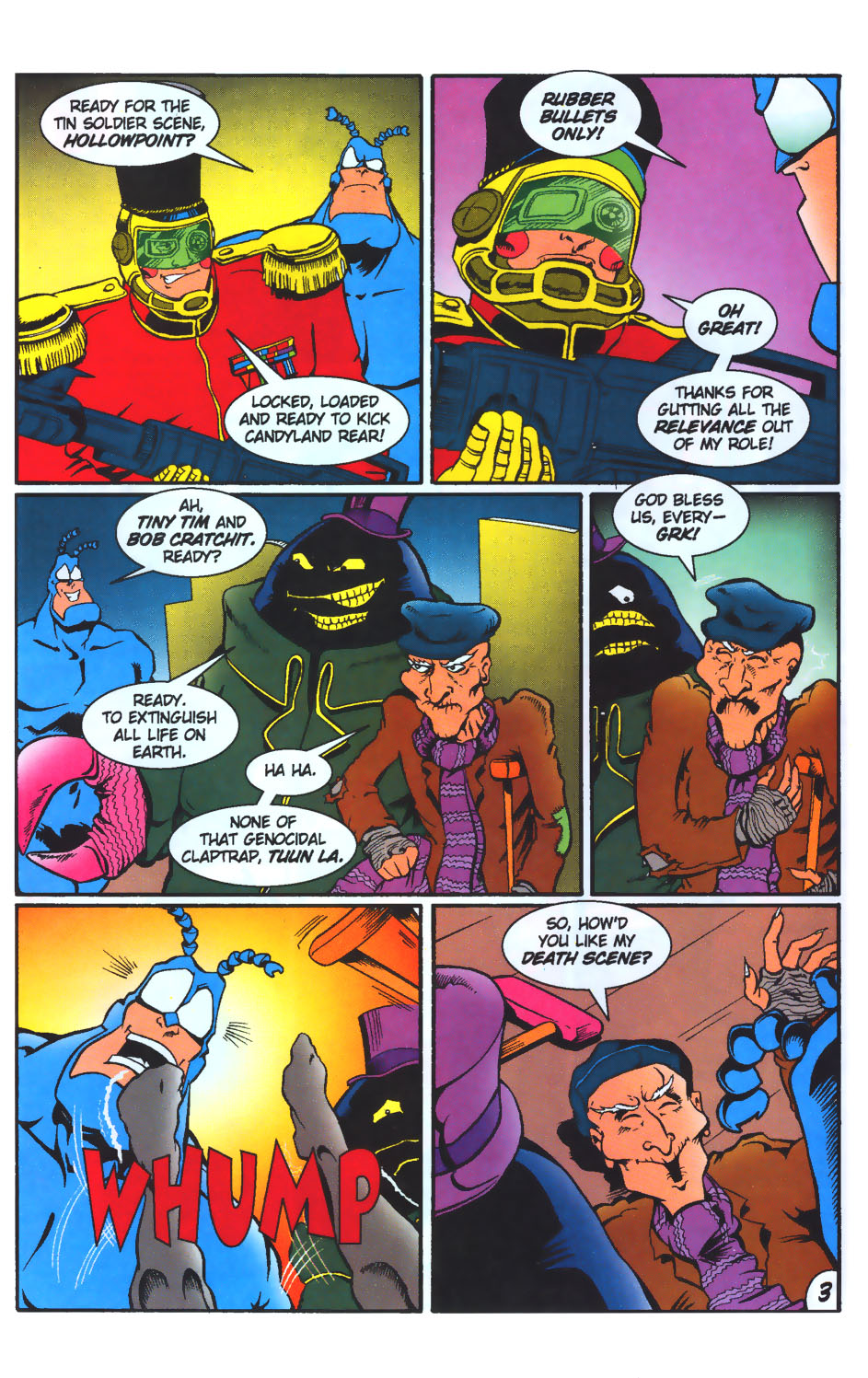 Read online The Tick's Big Xmas Trilogy comic -  Issue #3 - 6