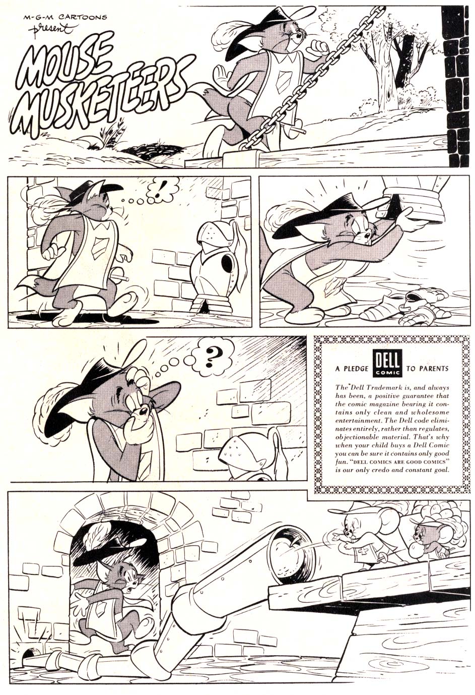 Read online M.G.M's The Mouse Musketeers comic -  Issue #12 - 35