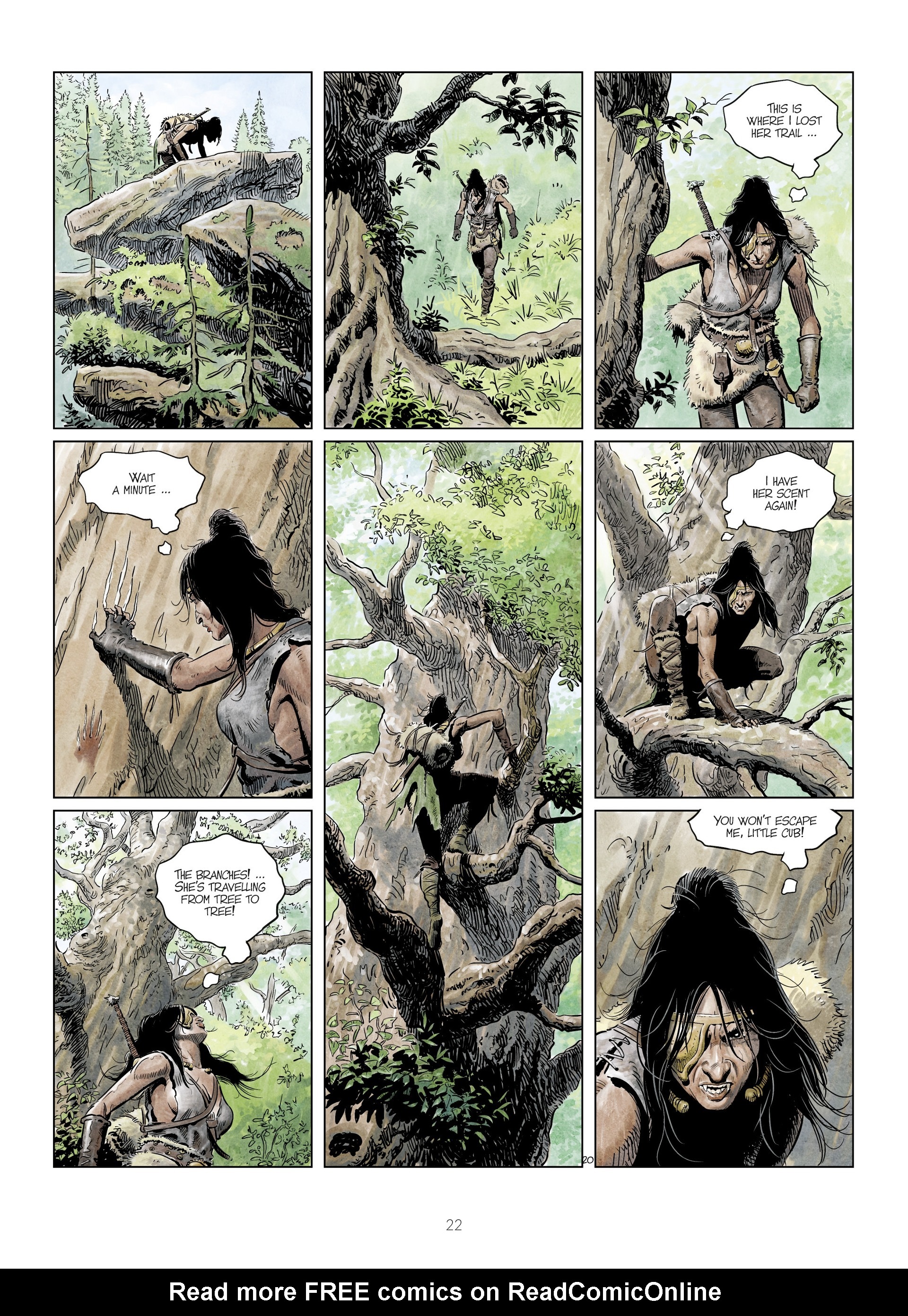 Read online The World of Thorgal: Wolfcub comic -  Issue #5 - 24