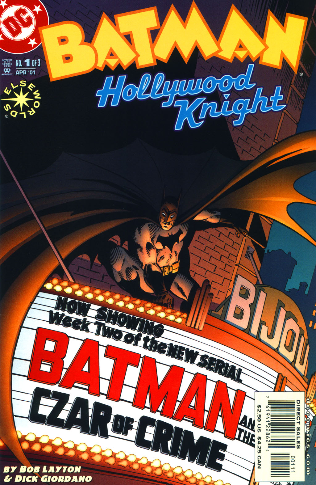 Read online Batman: Hollywood Knight comic -  Issue #1 - 1