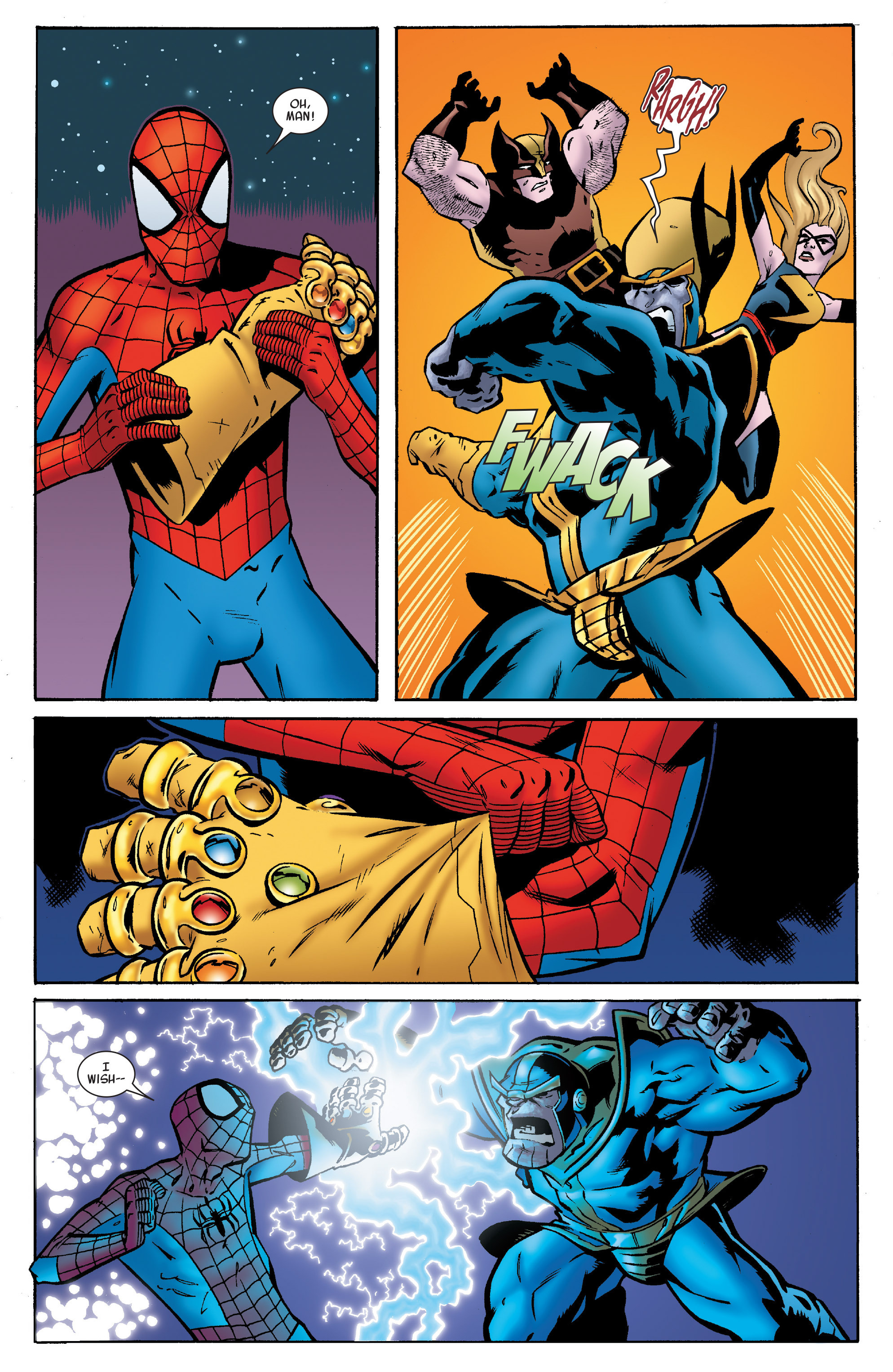 Read online Avengers & the Infinity Gauntlet comic -  Issue #4 - 18