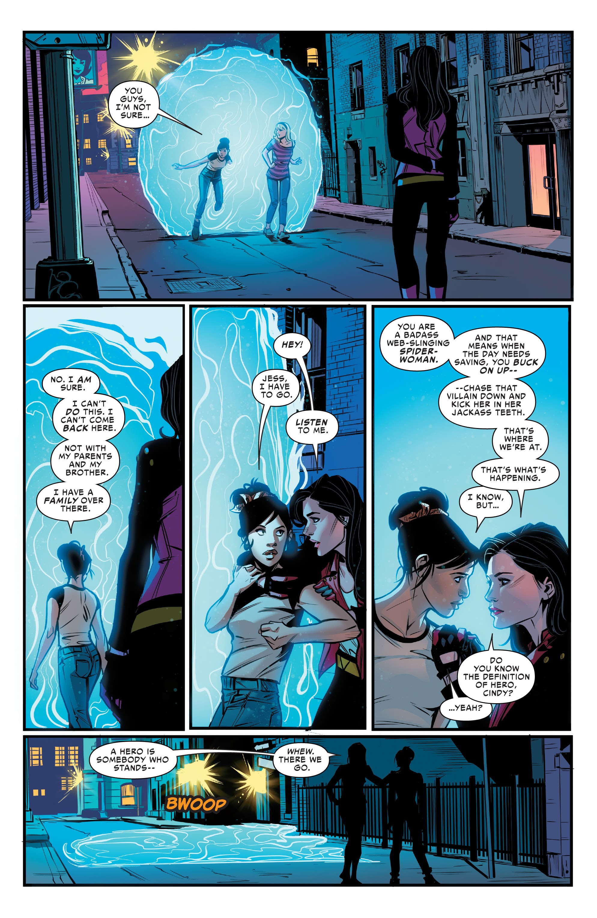 Read online Silk: Out of the Spider-Verse comic -  Issue # TPB 2 (Part 3) - 11