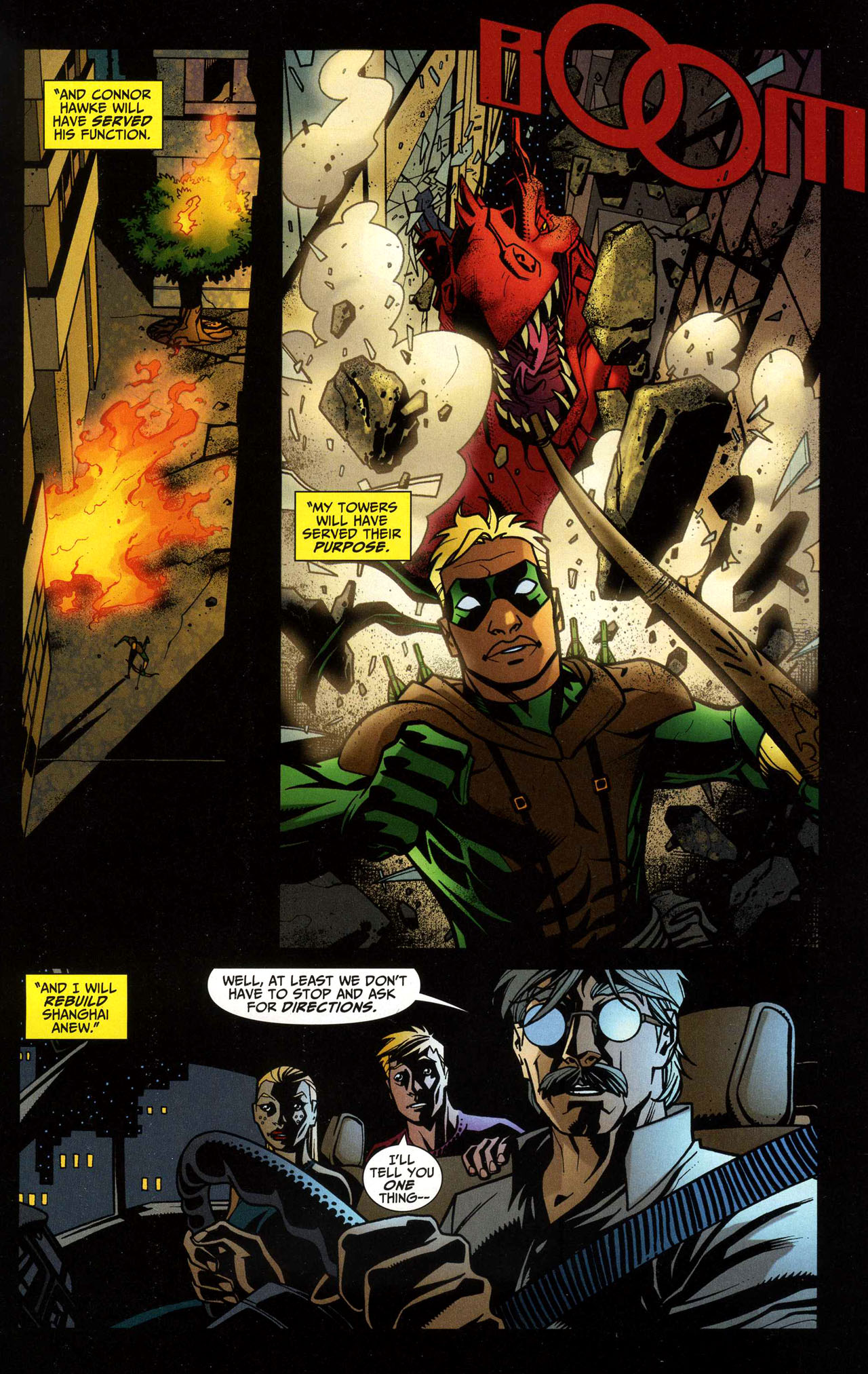 Read online Connor Hawke:  Dragon's Blood comic -  Issue #5 - 7