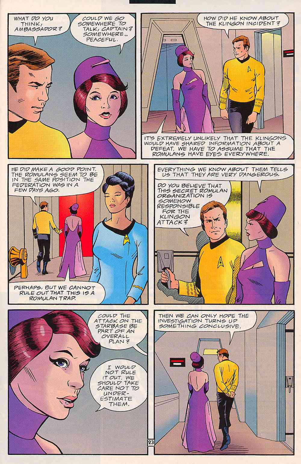 Read online Star Trek (1989) comic -  Issue #79 - 24