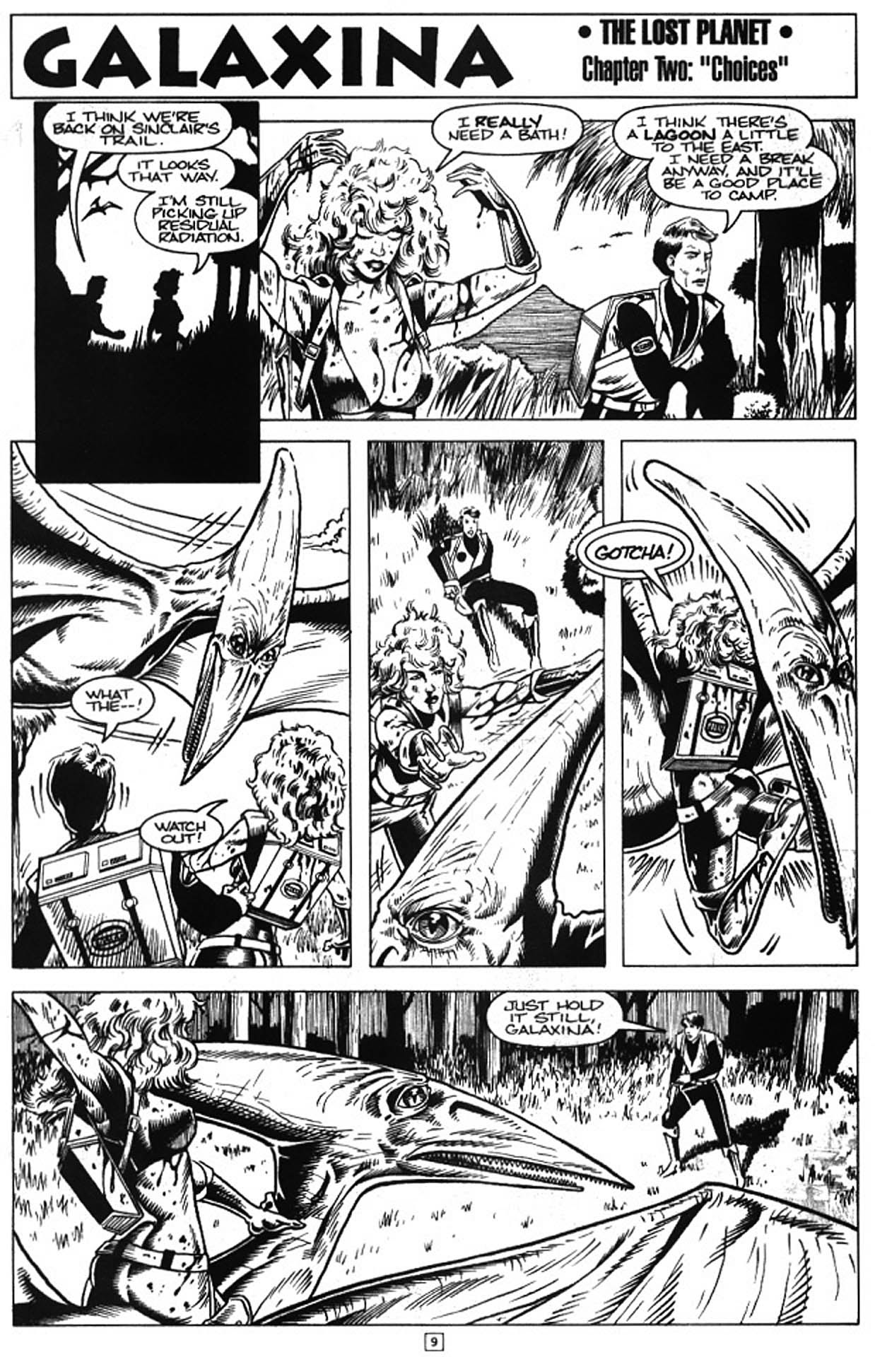 Read online Galaxina comic -  Issue #1 - 11