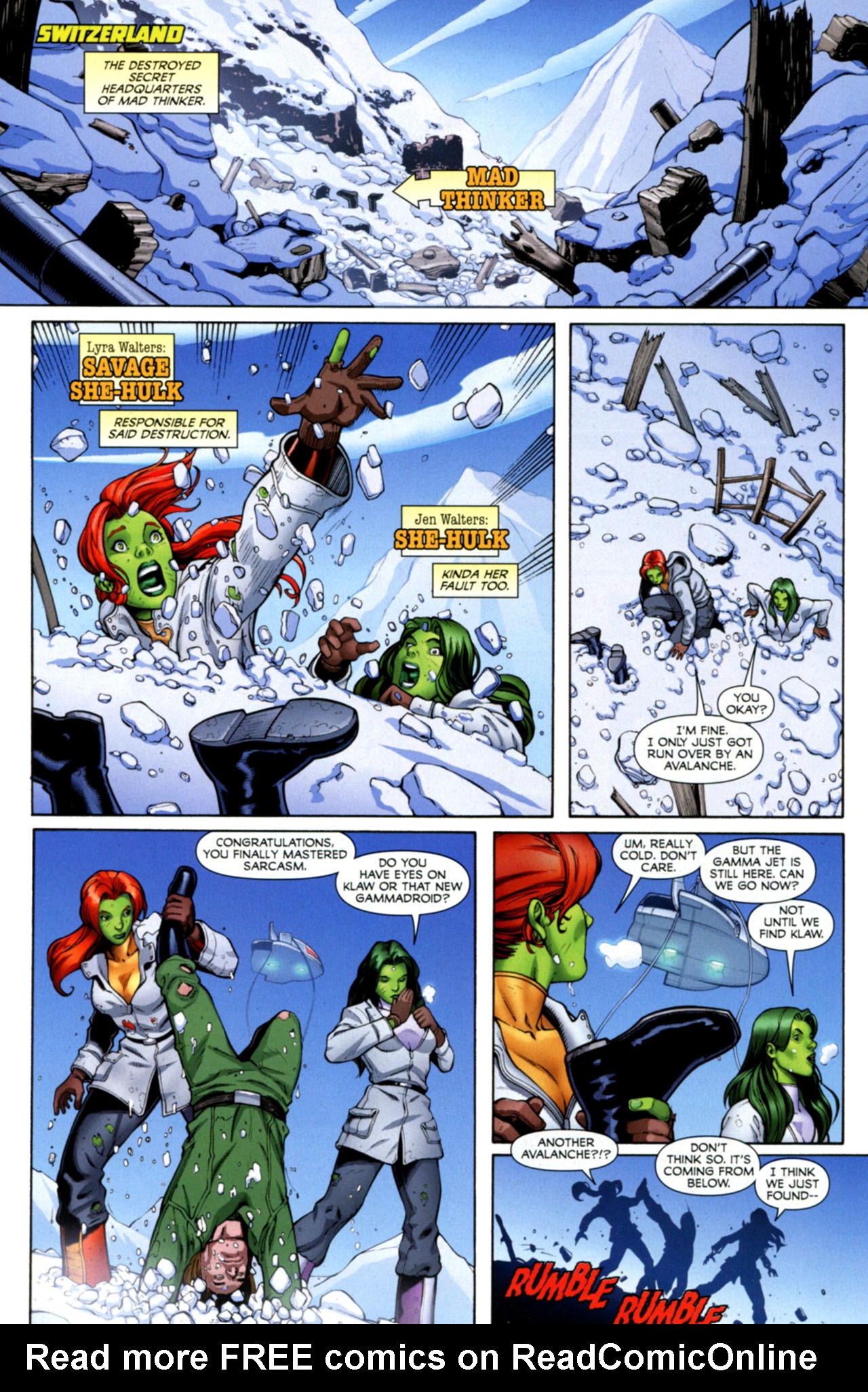 Read online She-Hulks comic -  Issue #4 - 3