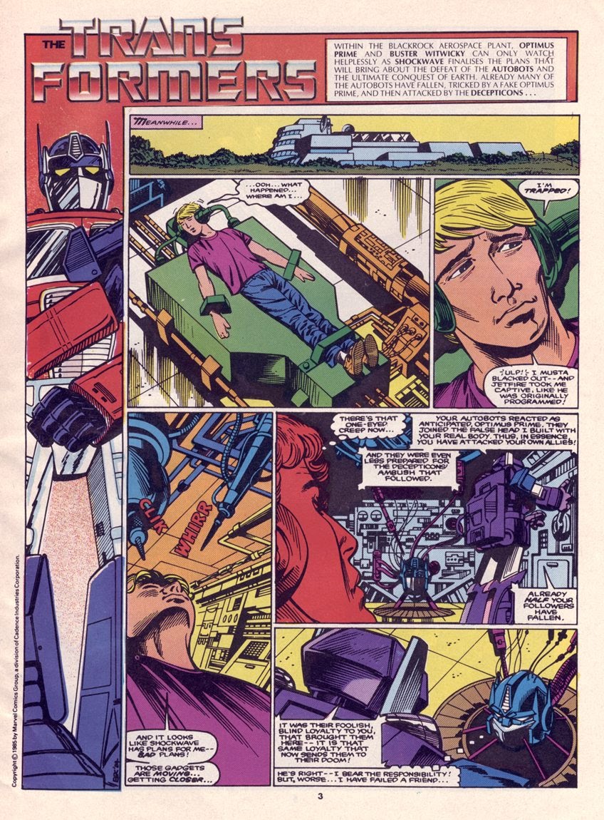 Read online The Transformers (UK) comic -  Issue #40 - 2