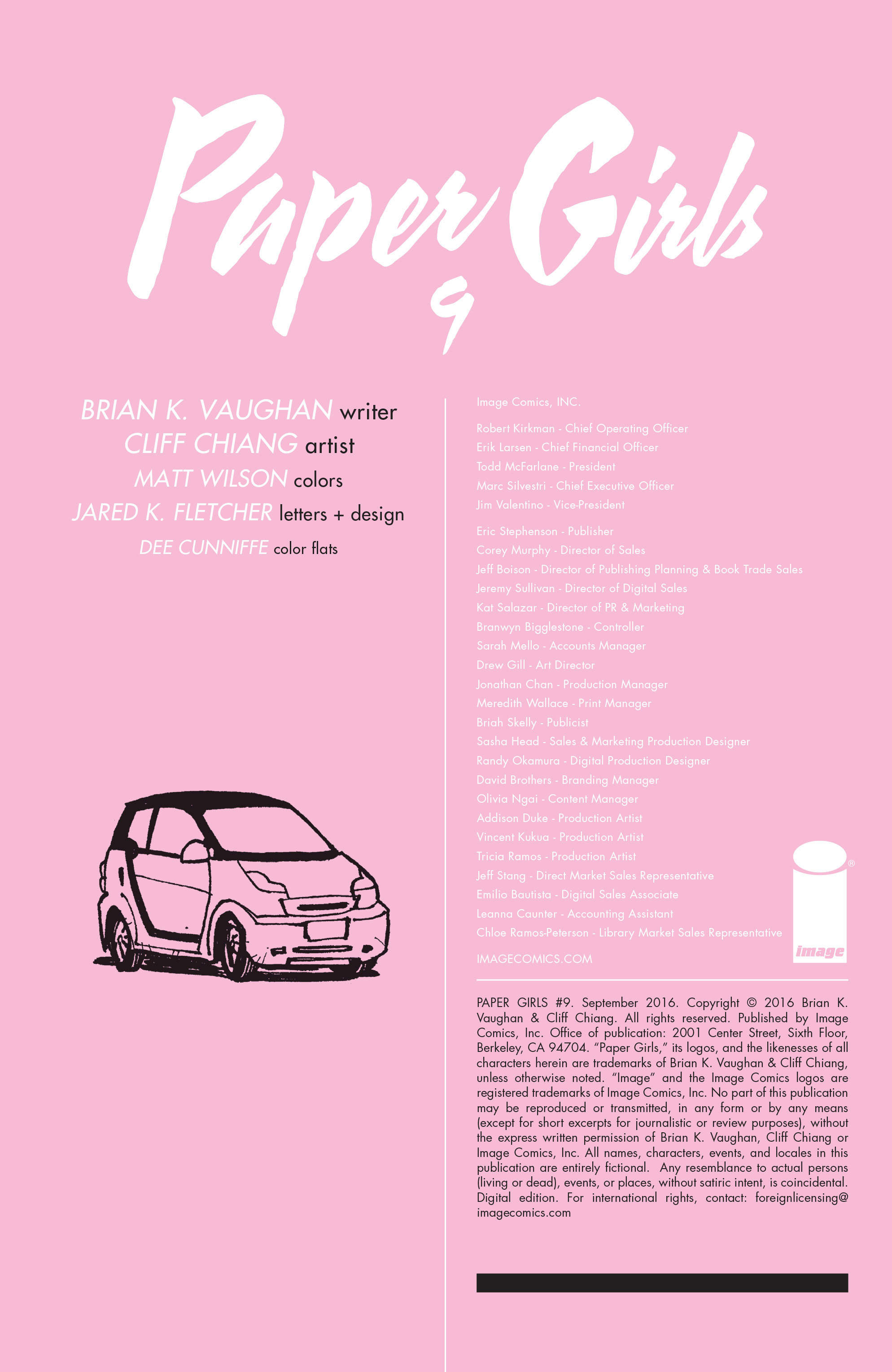 Read online Paper Girls comic -  Issue #9 - 2