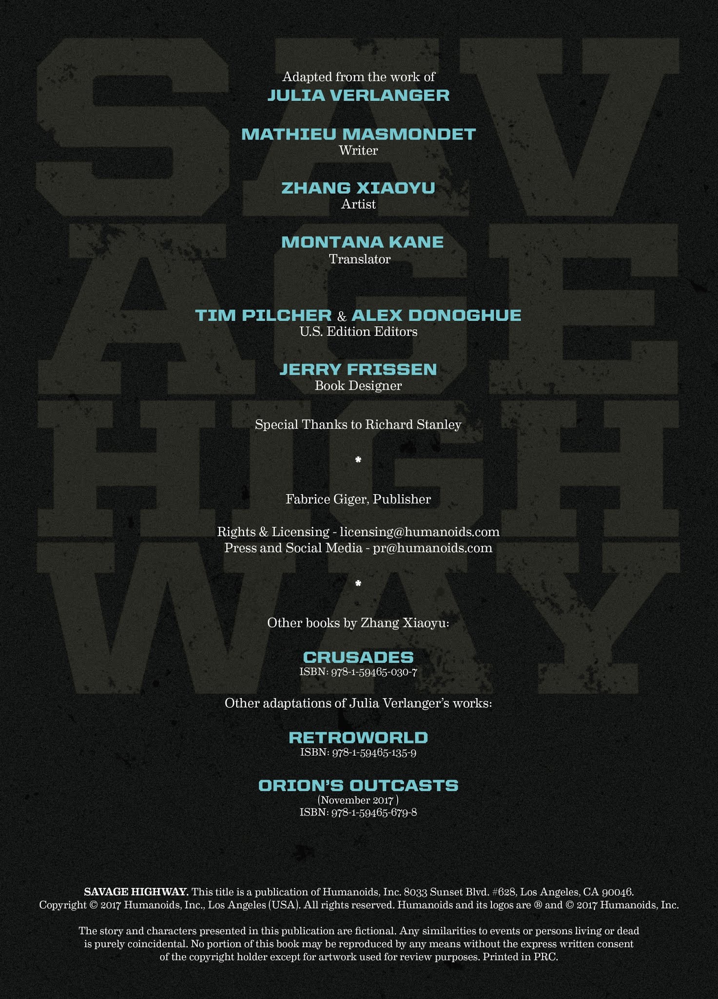 Read online Savage Highway comic -  Issue #3 - 3