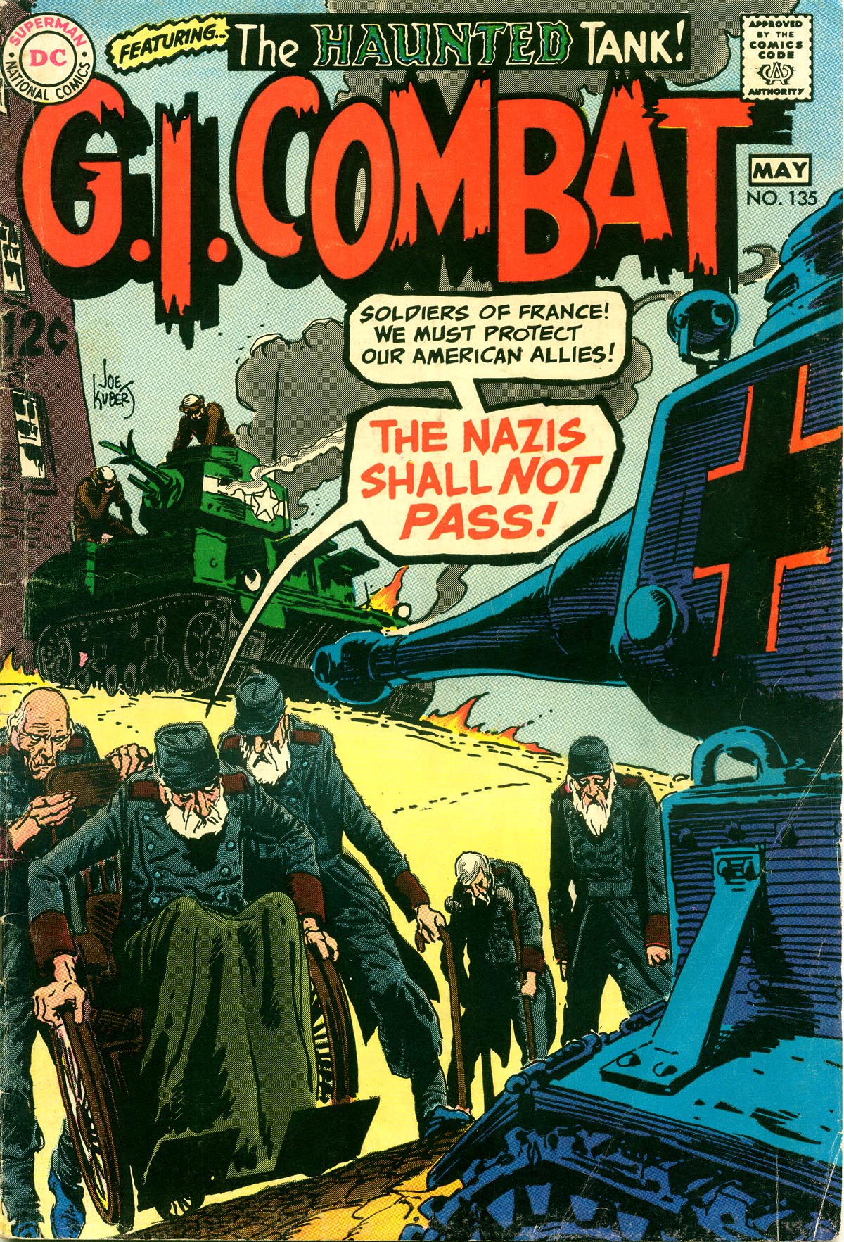 Read online G.I. Combat (1952) comic -  Issue #135 - 1