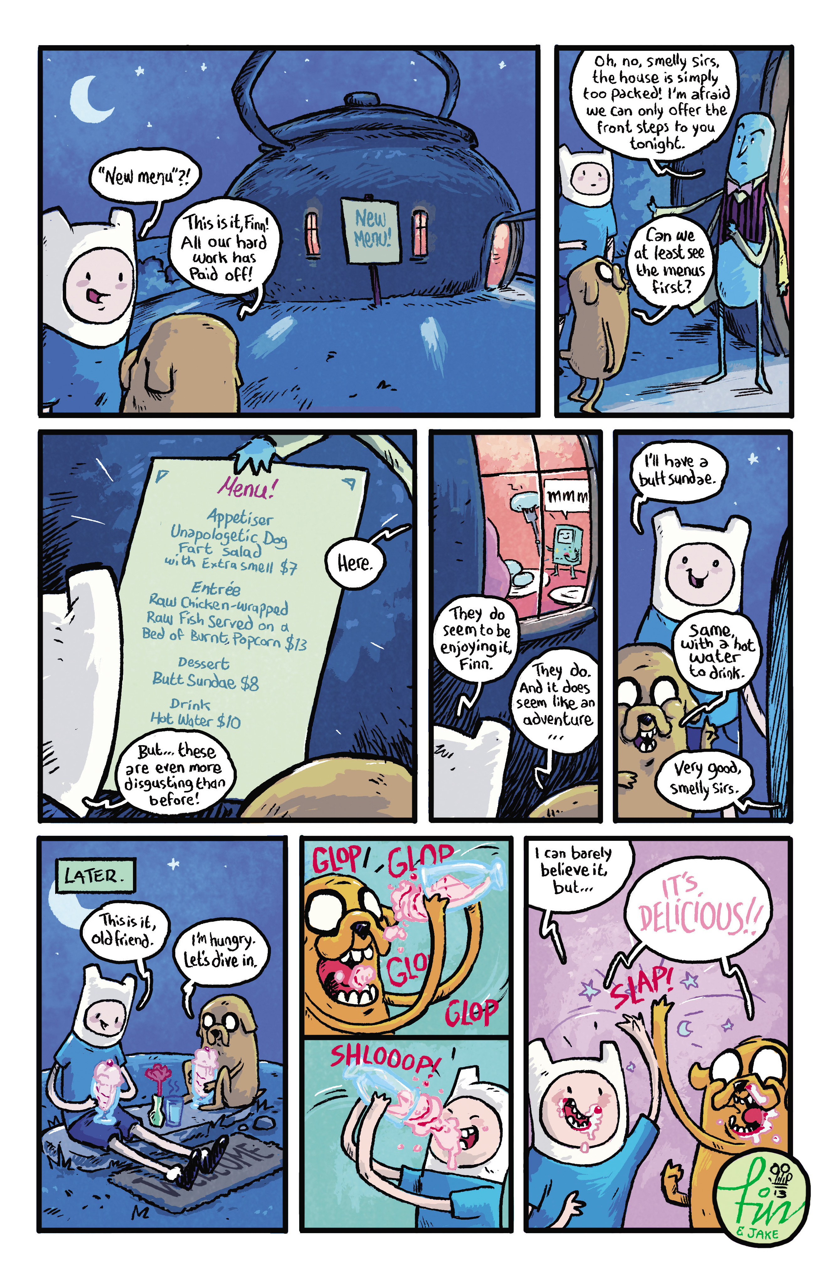 Read online Adventure Time Sugary Shorts comic -  Issue # TPB 4 - 12