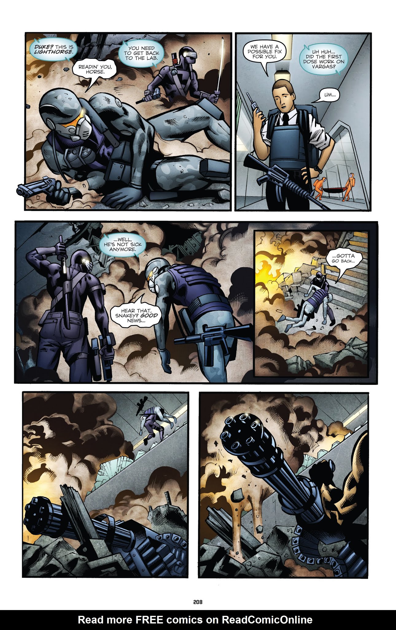 Read online G.I. Joe: The IDW Collection comic -  Issue # TPB 7 - 208