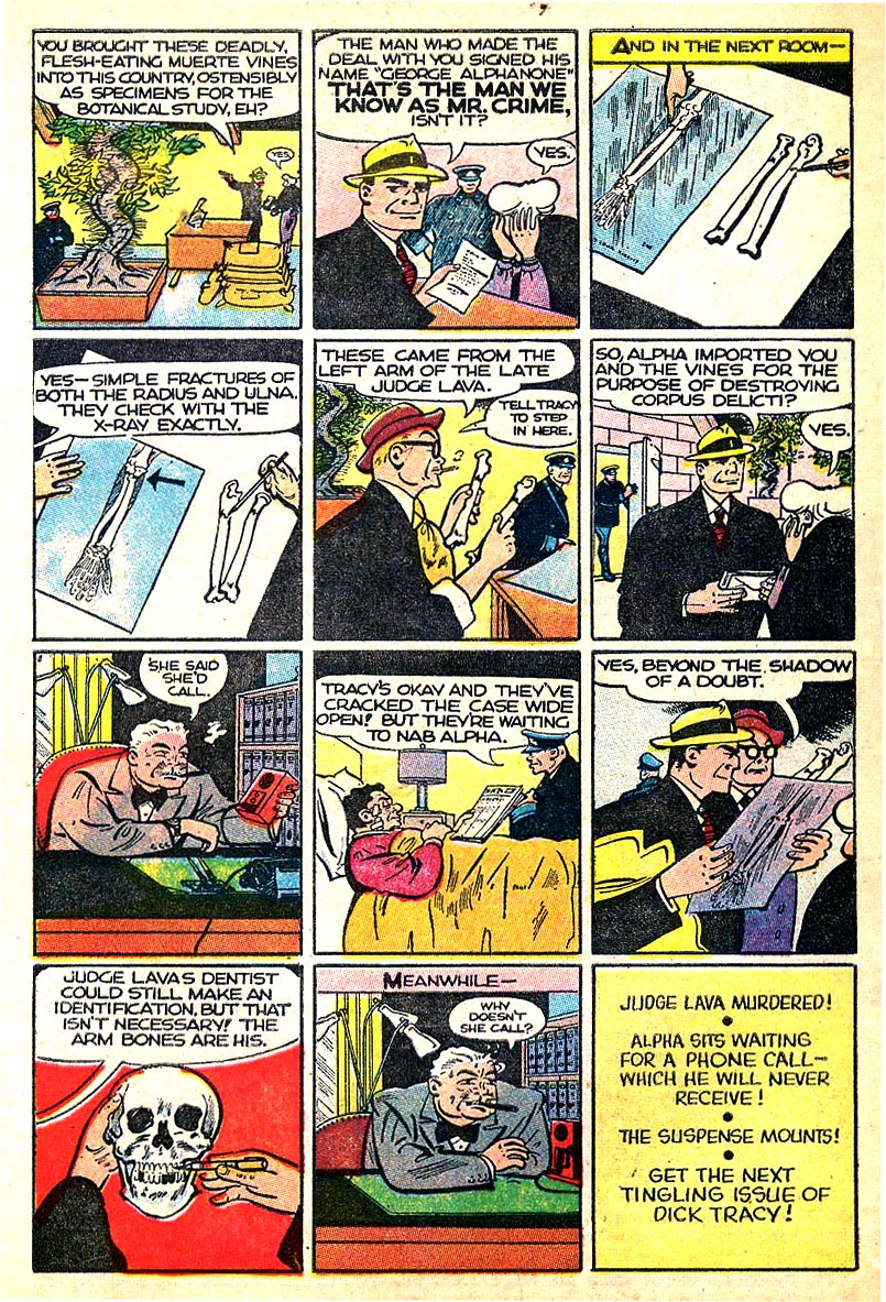 Read online Dick Tracy comic -  Issue #85 - 22