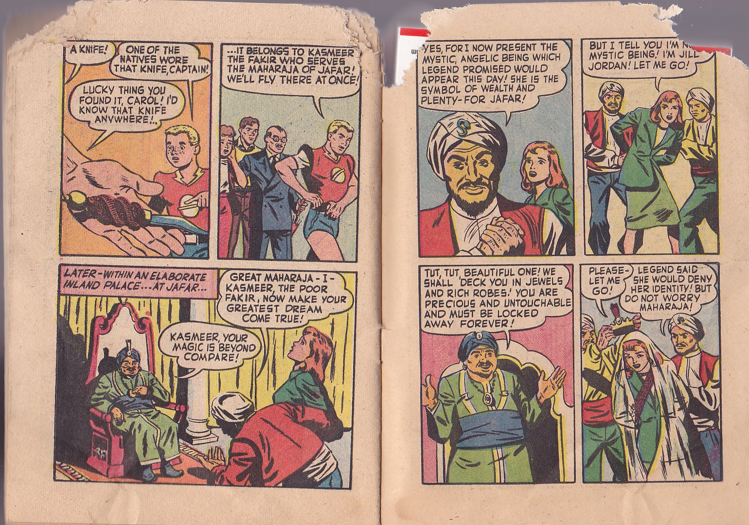 Read online Captain Atom (1950) comic -  Issue #5 - 21