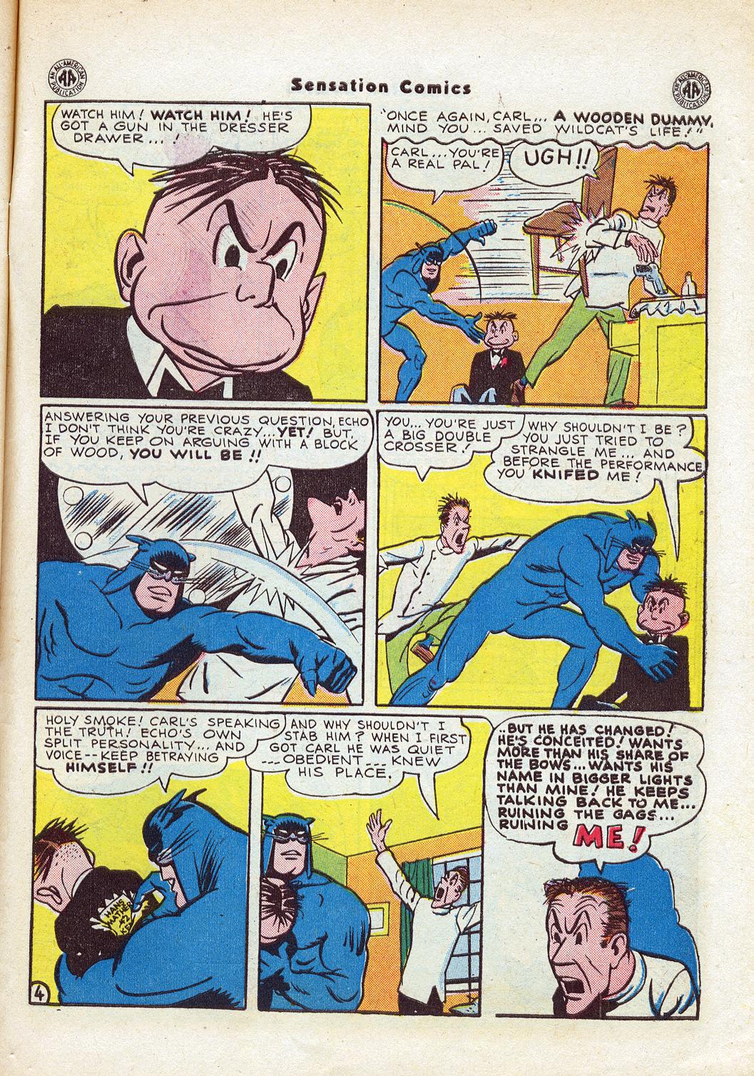 Read online Sensation (Mystery) Comics comic -  Issue #46 - 45