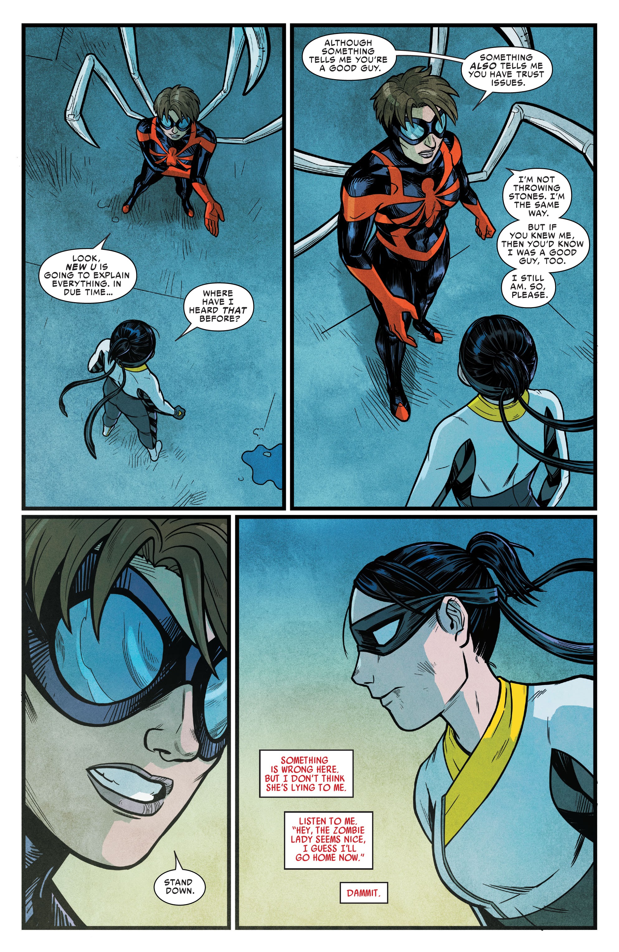Read online Silk: Out of the Spider-Verse comic -  Issue # TPB 3 (Part 2) - 38